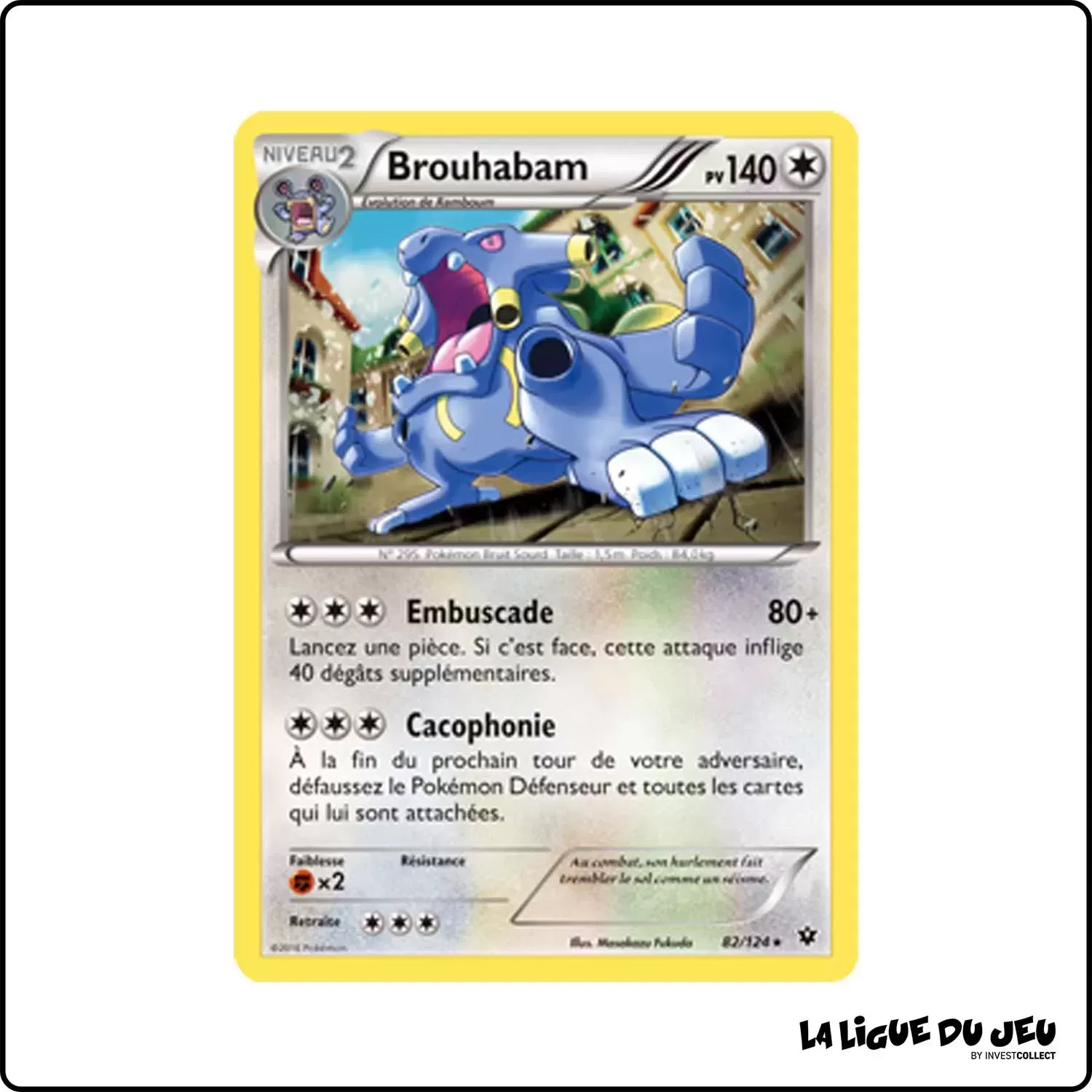 Rare - Pokemon - Impact des Destins - Brouhabam 82/125 Pokemon Company - 1