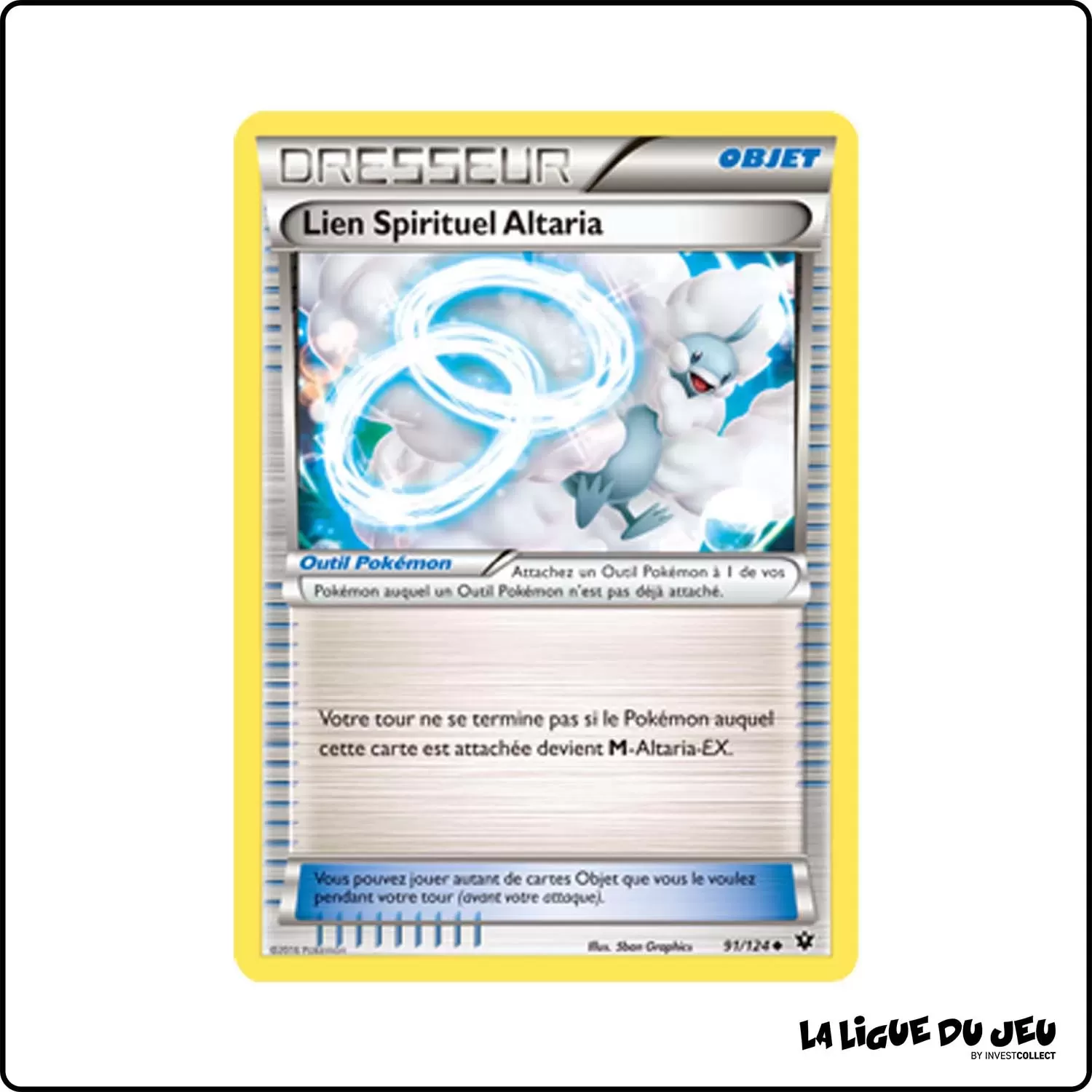 Peu commune - Pokemon - Impact des Destins - Lien Spirituel Altaria 91/125 Pokemon Company - 1