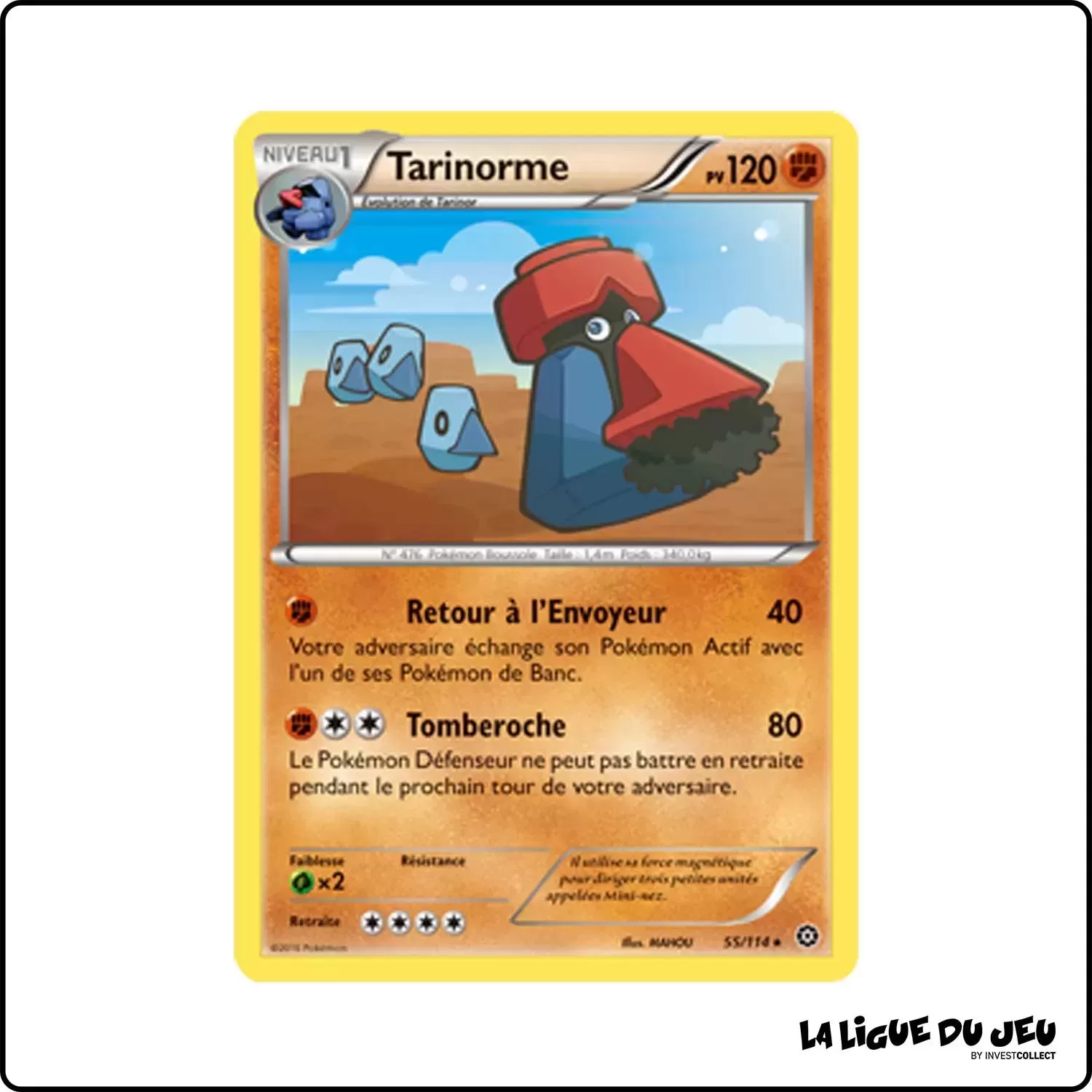 Rare - Pokemon - Offensive Vapeur - Tarinorme 55/116 Pokemon Company - 1