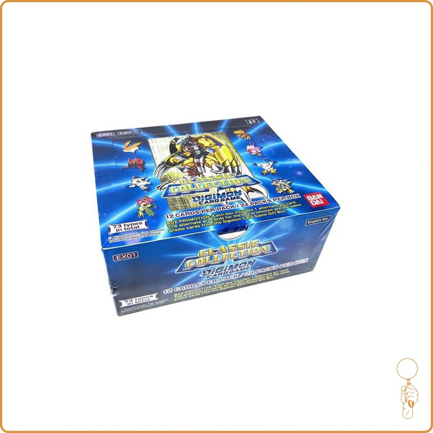 Display - Digimon Card Game - Classic Collection - EX01 - 24 Boosters - Scellé - Anglais Bandai - 1