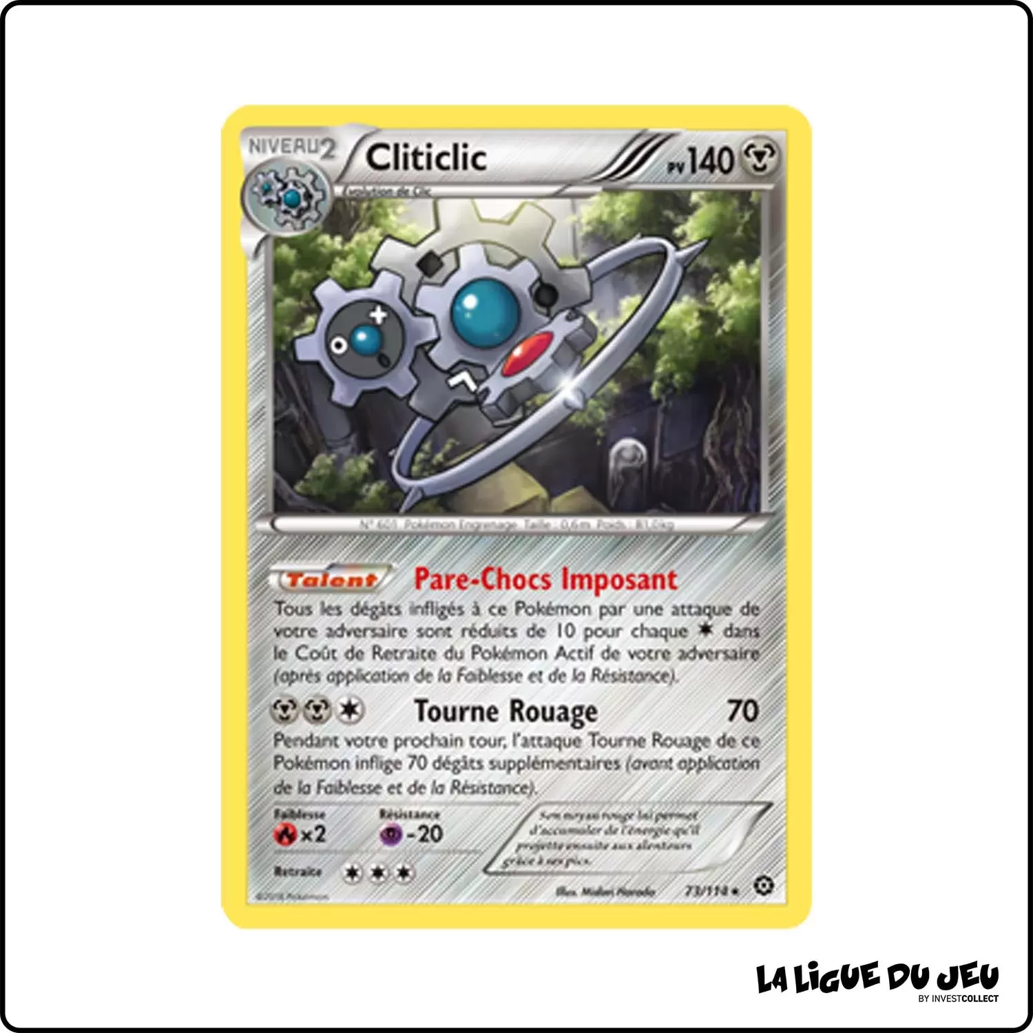 Holo - Pokemon - Offensive Vapeur - Cliticlic 73/116 Pokemon Company - 1