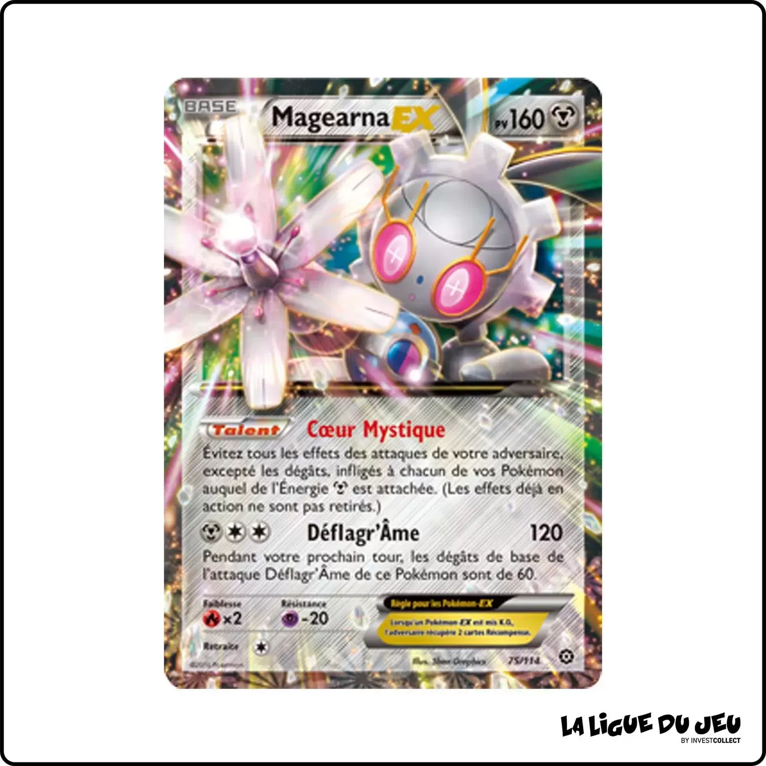 Ultra - Pokemon - Offensive Vapeur - Magearna EX 75/116 Pokemon Company - 1