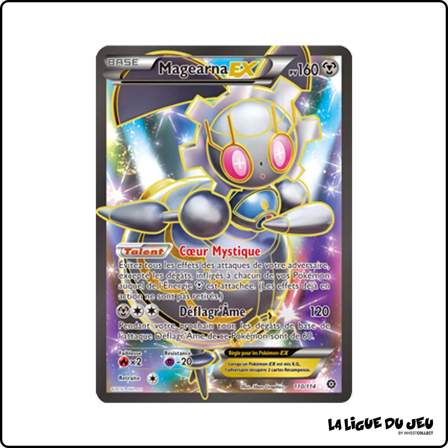 Ultra - Pokemon - Offensive Vapeur - Magearna EX 110/116 Pokemon Company - 1