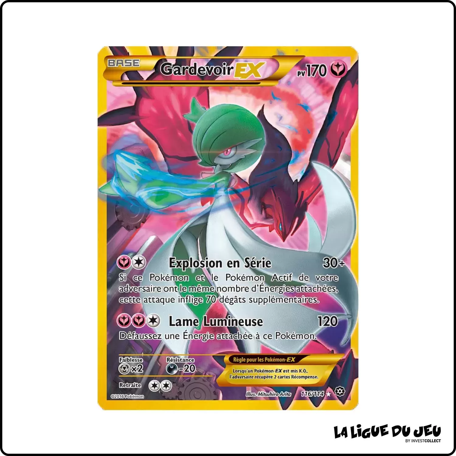 Secrete - Pokemon - Offensive Vapeur - Gardevoir EX 116/116 Pokemon Company - 1