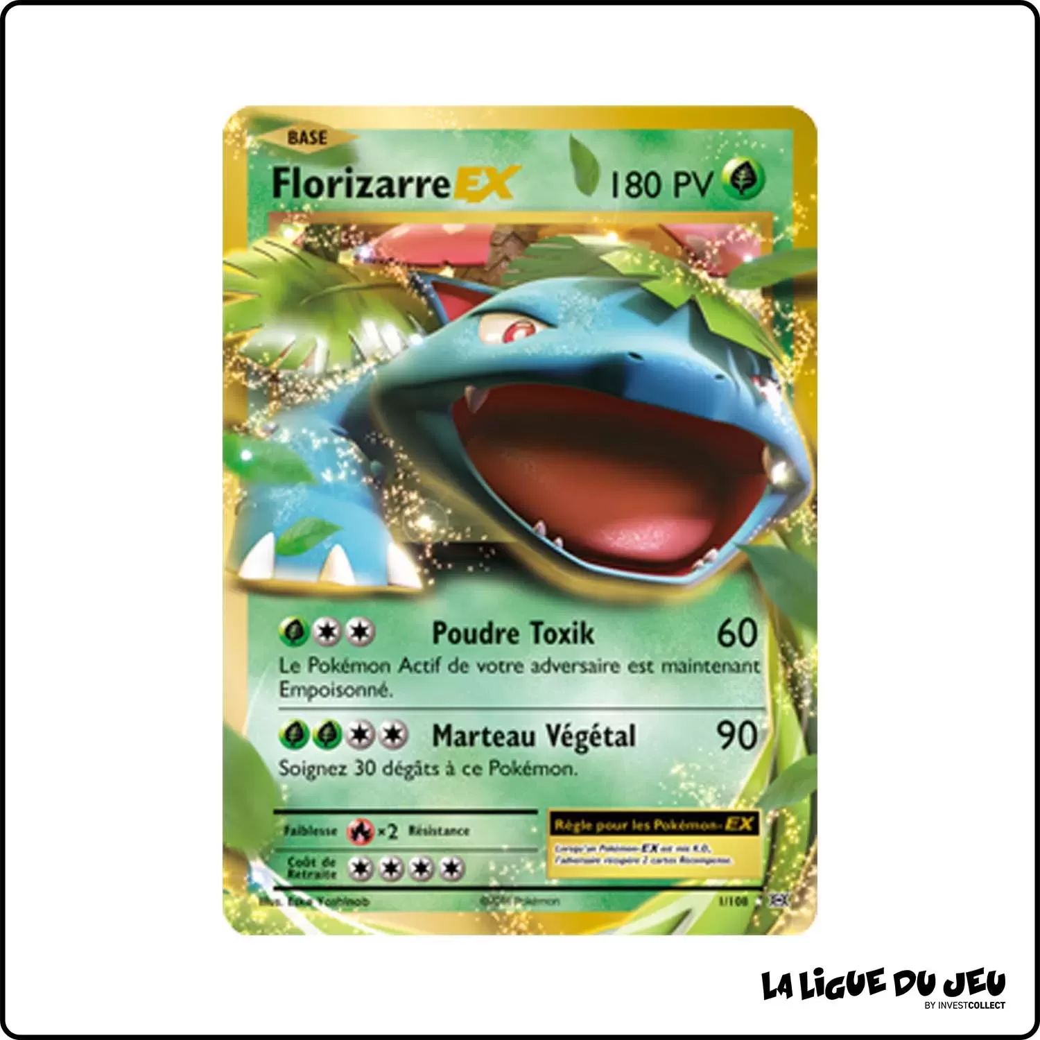 Ultra - Pokemon - Évolutions - Florizarre-EX 1/113 Pokemon Company - 1