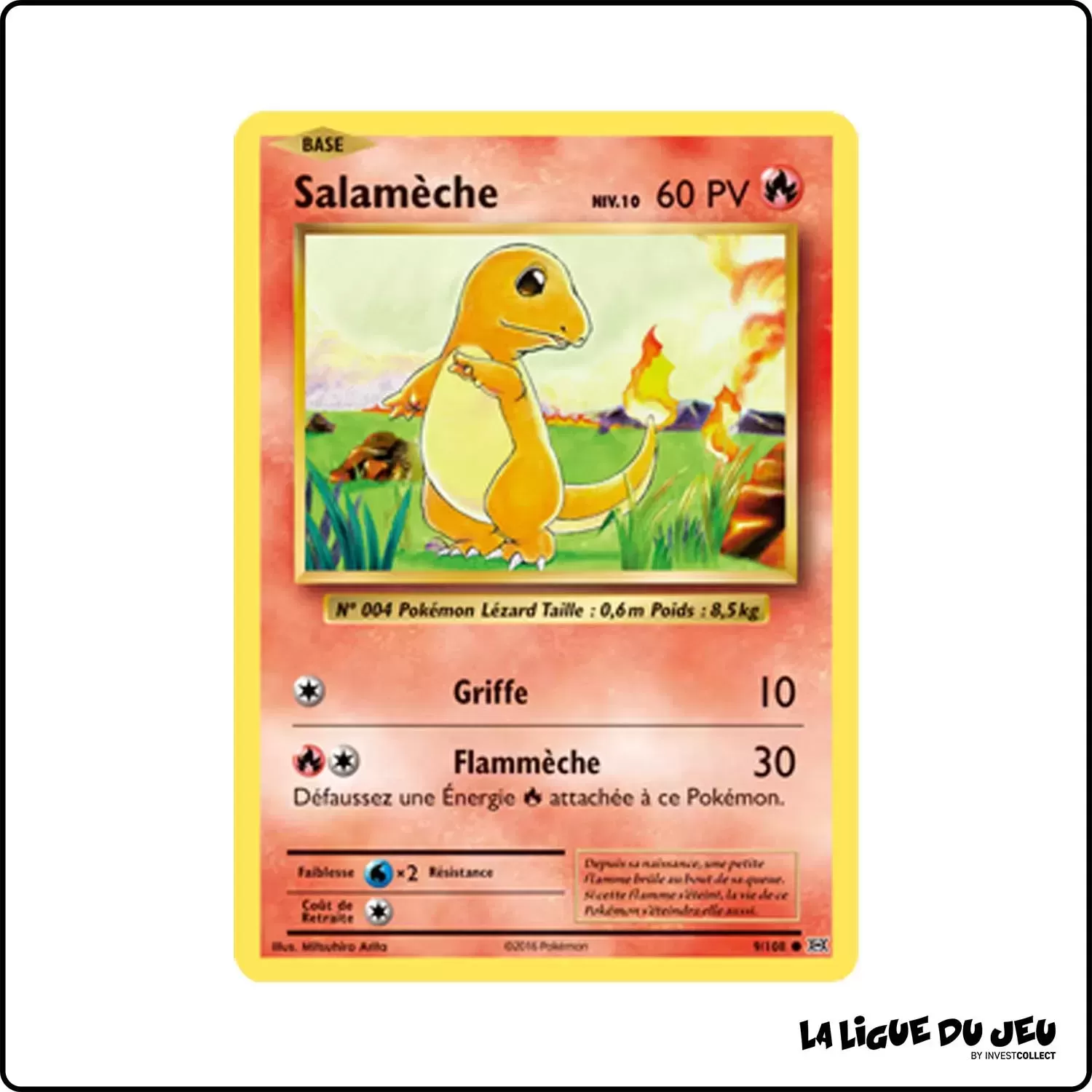 Commune - Pokemon - Évolutions - Salamèche 9/113 Pokemon Company - 1