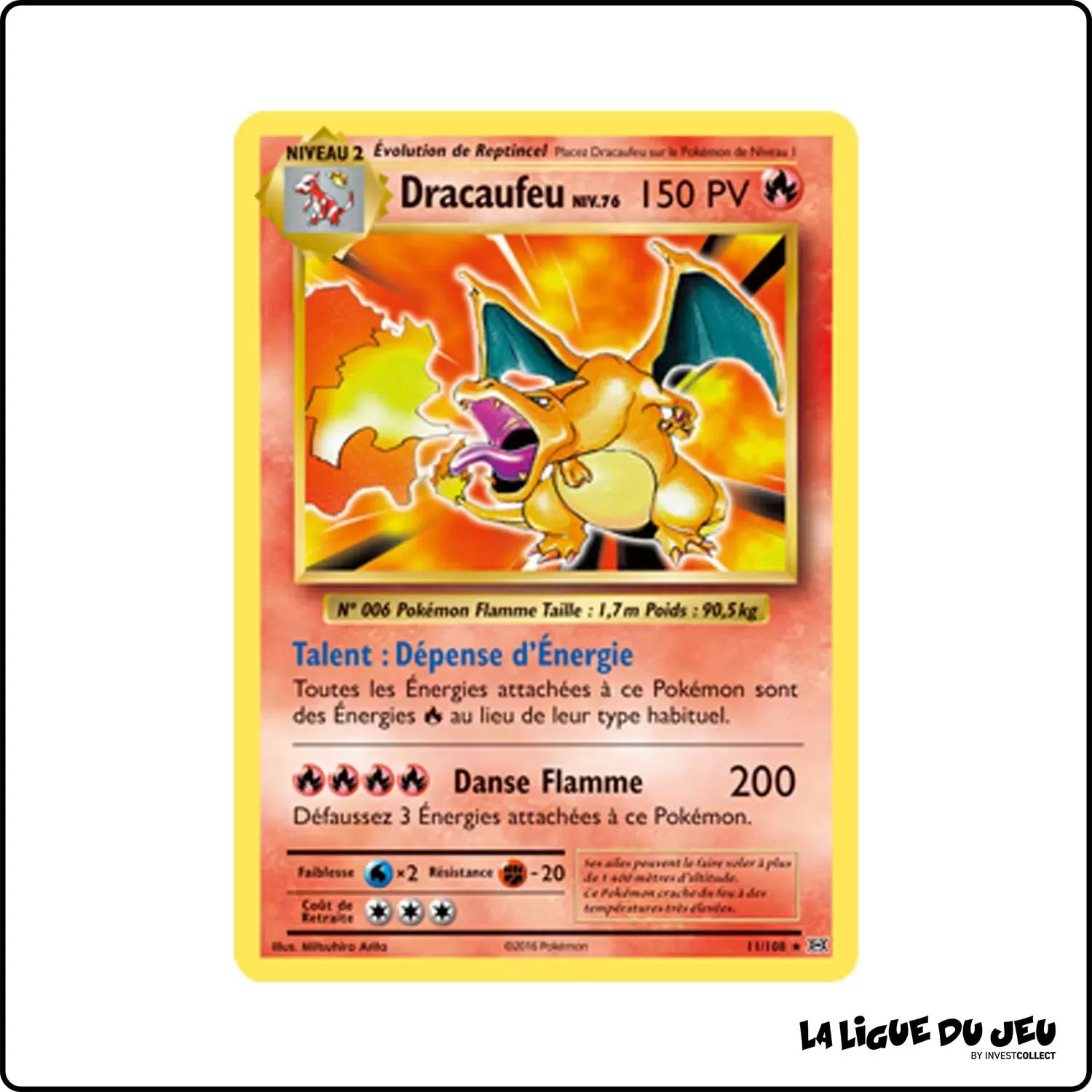 Holo - Pokemon - Évolutions - Dracaufeu 11/113 Pokemon Company - 1