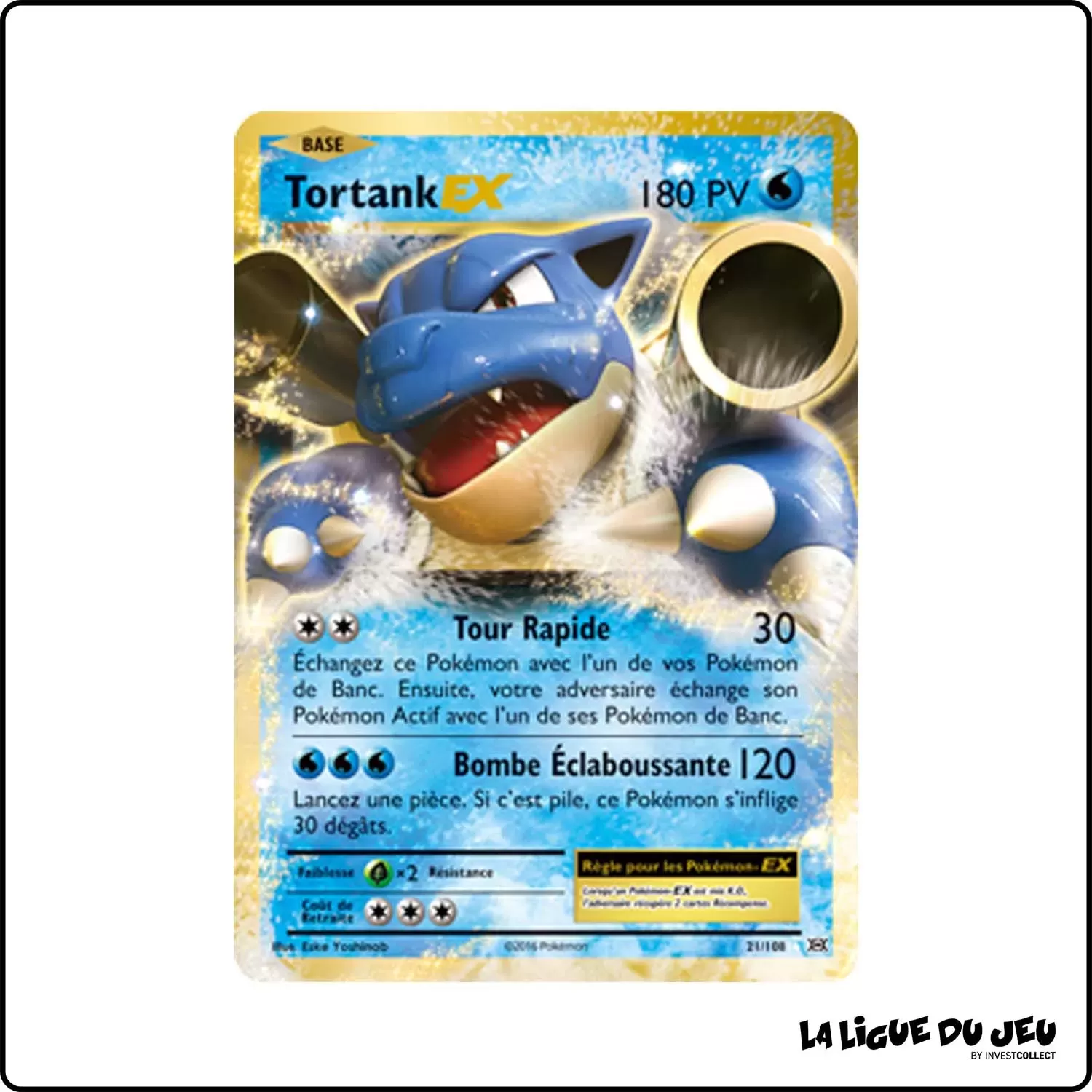 Ultra - Pokemon - Évolutions - Tortank EX 21/113 Pokemon Company - 1