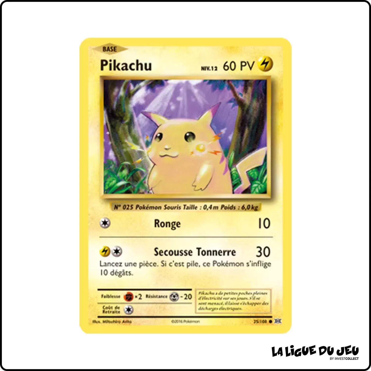 Commune - Pokemon - Évolutions - Pikachu 35/113 Pokemon Company - 1