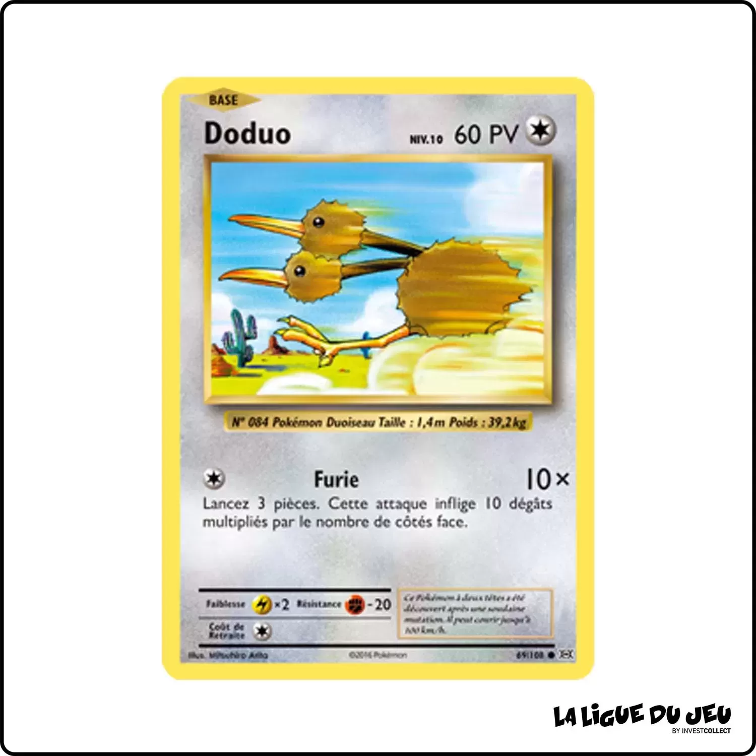 Commune - Pokemon - Évolutions - Doduo 69/113 Pokemon Company - 1