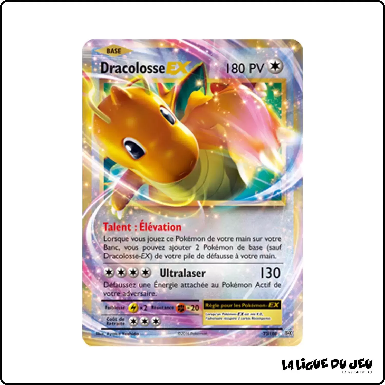 Ultra - Pokemon - Évolutions - Dracolosse EX 72/113 Pokemon Company - 1