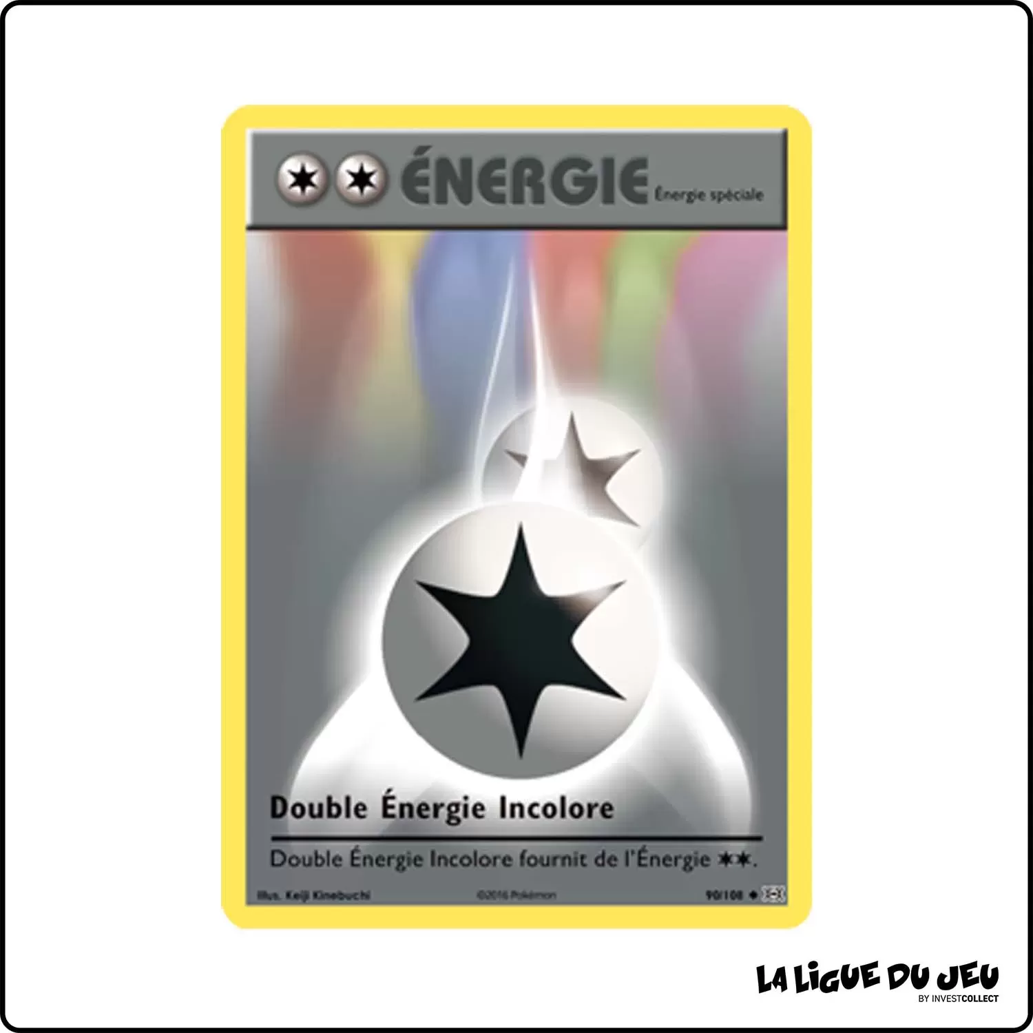 Peu commune - Pokemon - Évolutions - Double Énergie Incolore 90/113 Pokemon Company - 1