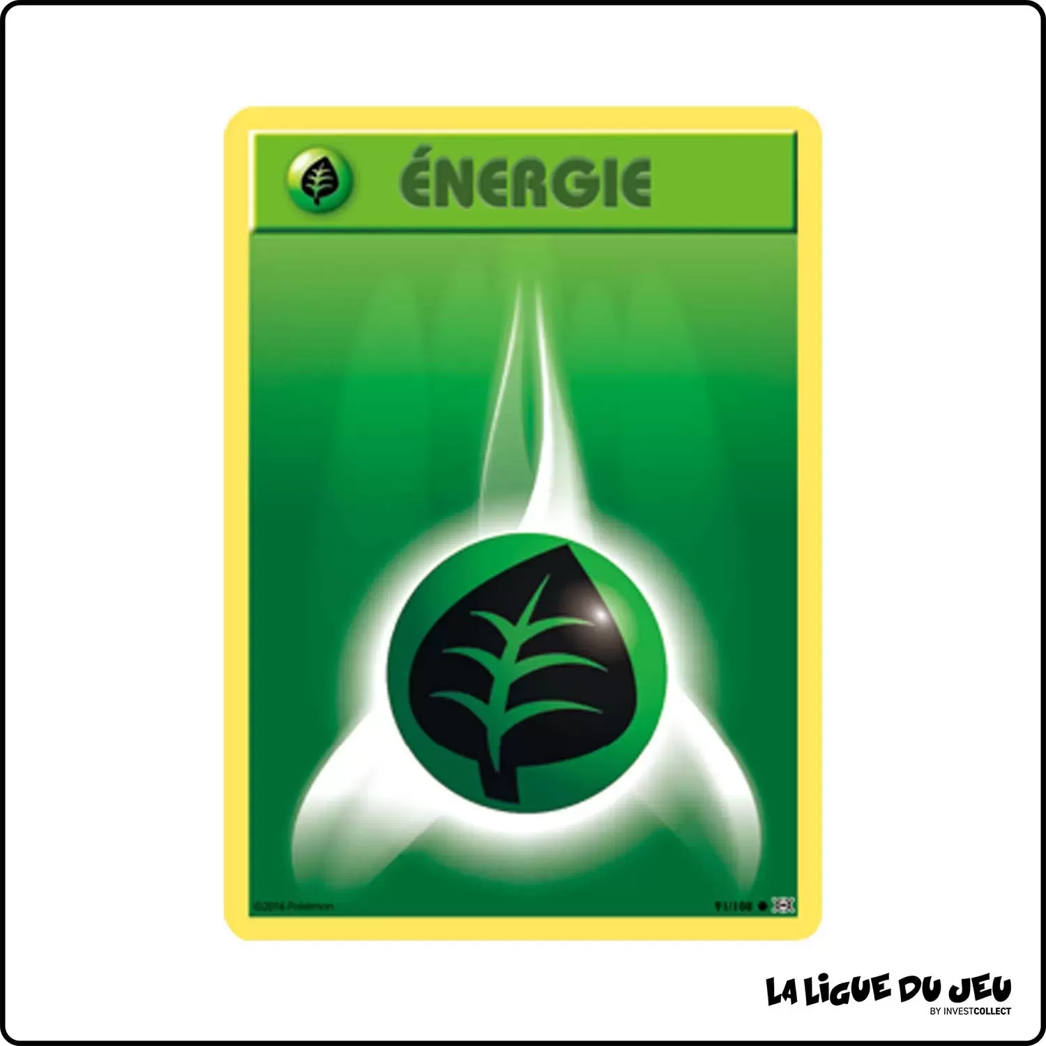 Commune - Pokemon - Évolutions - Énergie Plante 91/113 Pokemon Company - 1