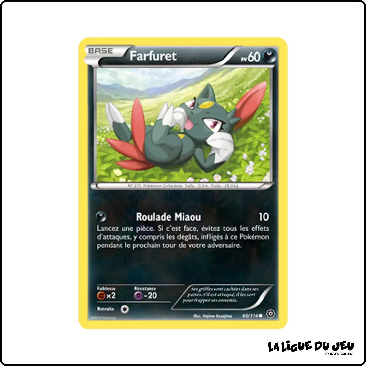 Commune - Pokemon - Offensive Vapeur - Farfuret 60/116 Pokemon Company - 1