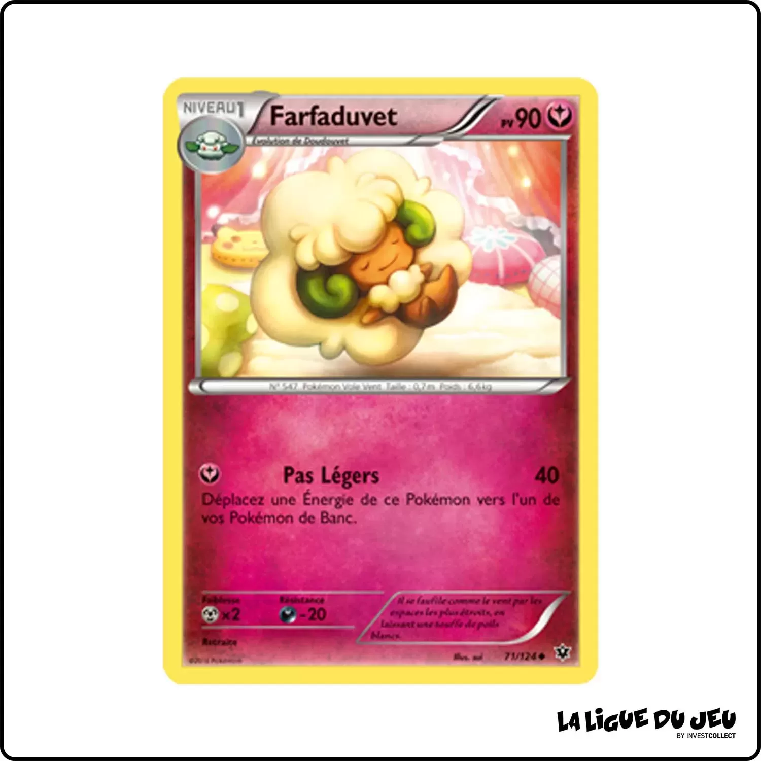 Peu commune - Pokemon - Impact des Destins - Farfaduvet 71/125 Pokemon Company - 1