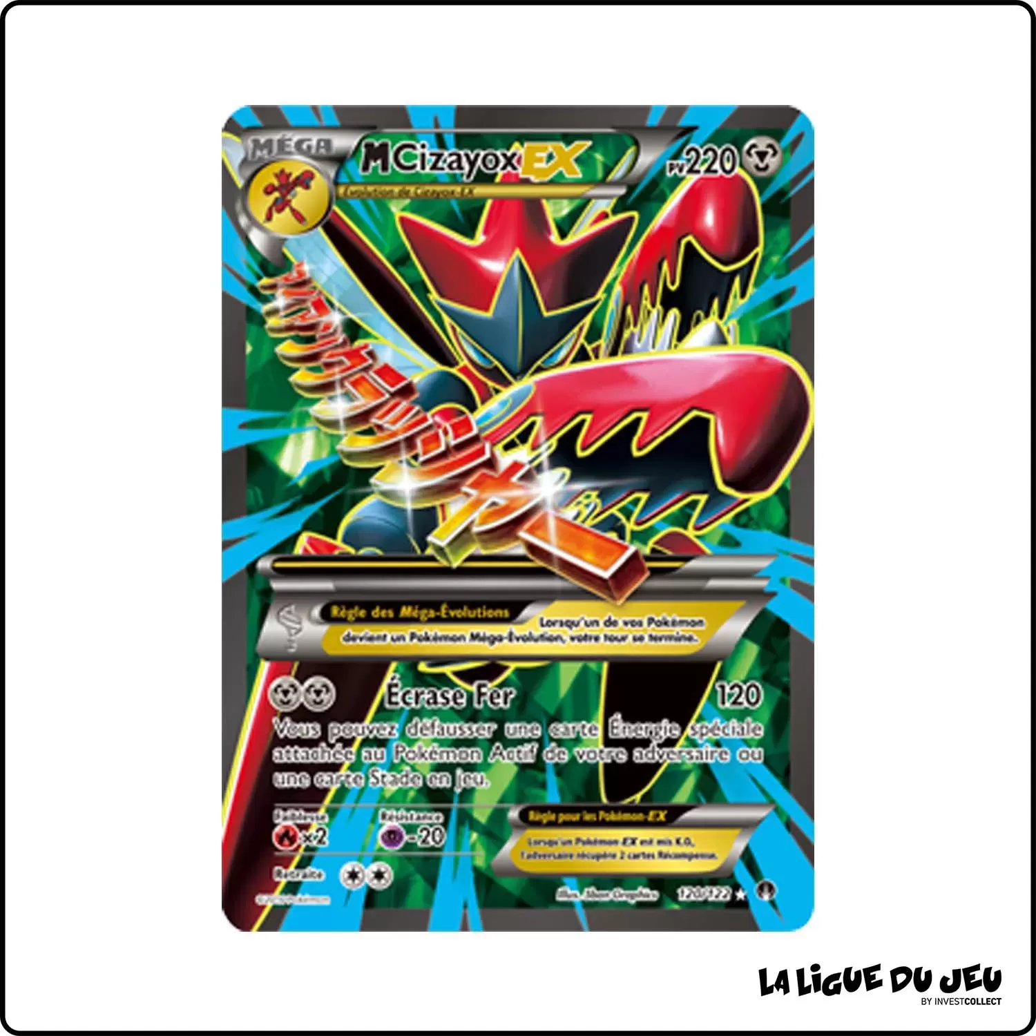 Ultra - Pokemon - Rupture Turbo - M-Cizayox-EX 120/122 Pokemon Company - 1