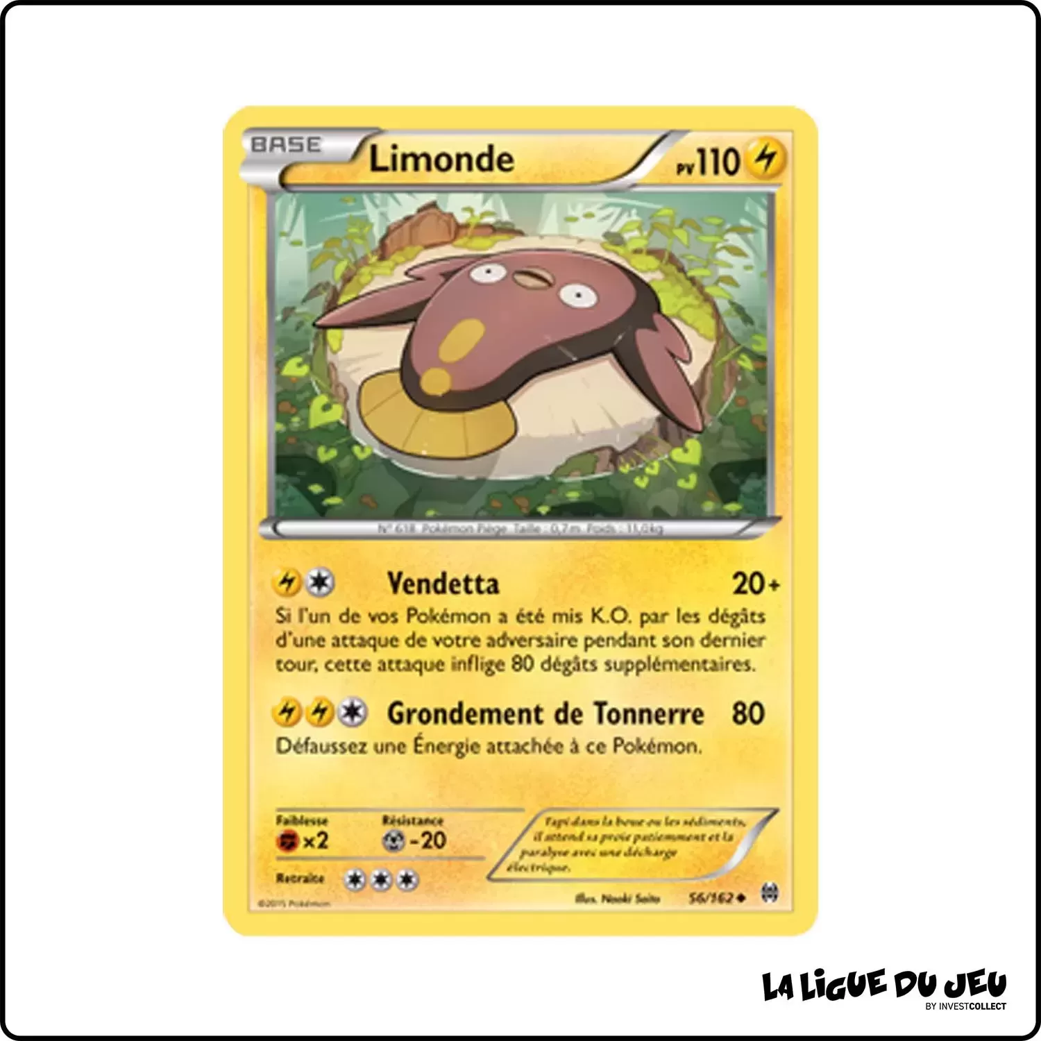 Peu commune - Pokemon - Impulsion Turbo - Limonde 56/162 Pokemon Company - 1