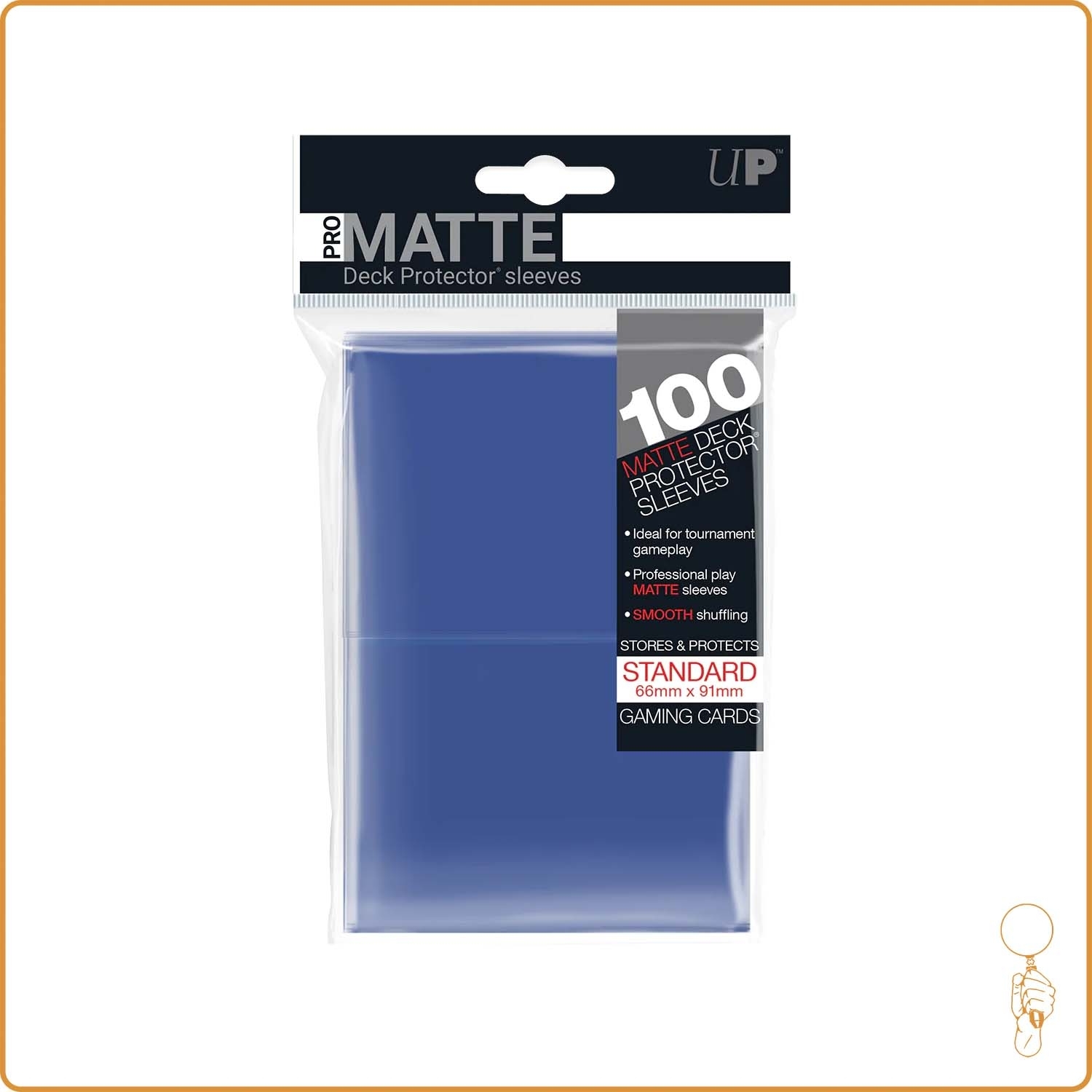 Sleeve - Ultra PRO - Protèges Cartes - Format Standard - Bleu Matte - par  100