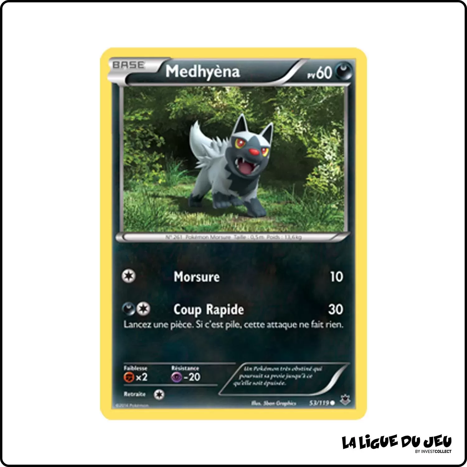 Commune - Pokemon - Vigueur Spectrale - Medhyèna 53/119 Pokemon Company - 1