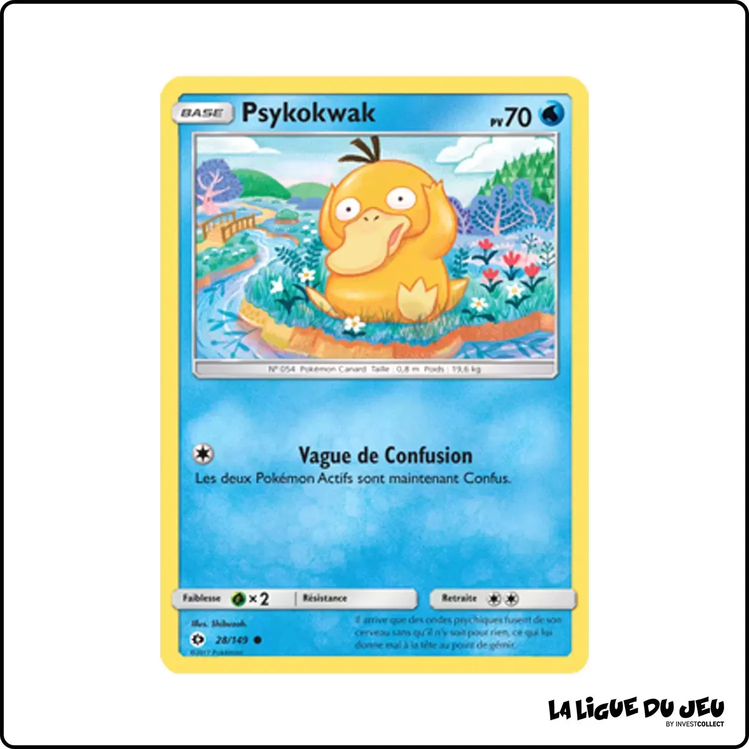 Commune - Pokemon - Soleil et Lune de Base - Psykokwak 28/149