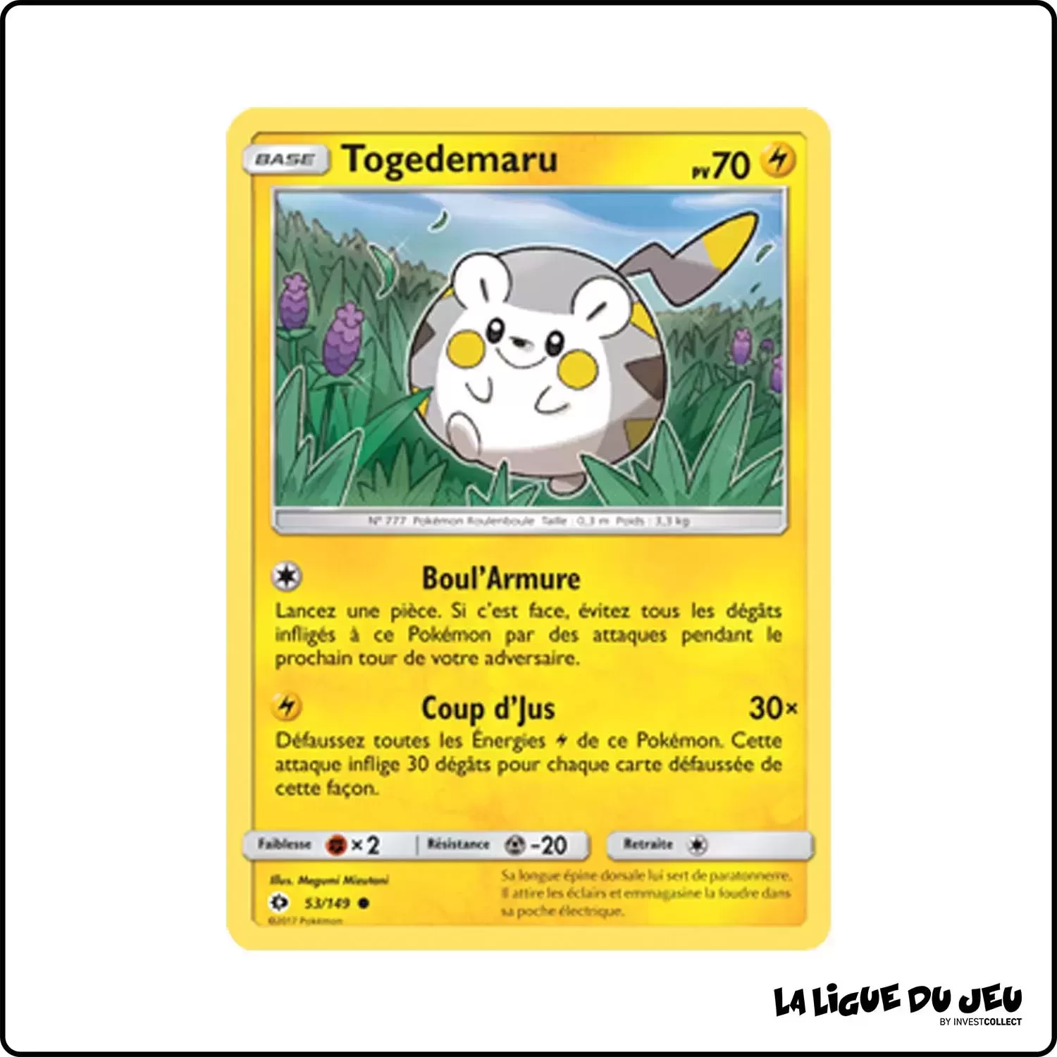 Commune - Pokemon - Soleil et Lune de Base - Togedemaru 53/149