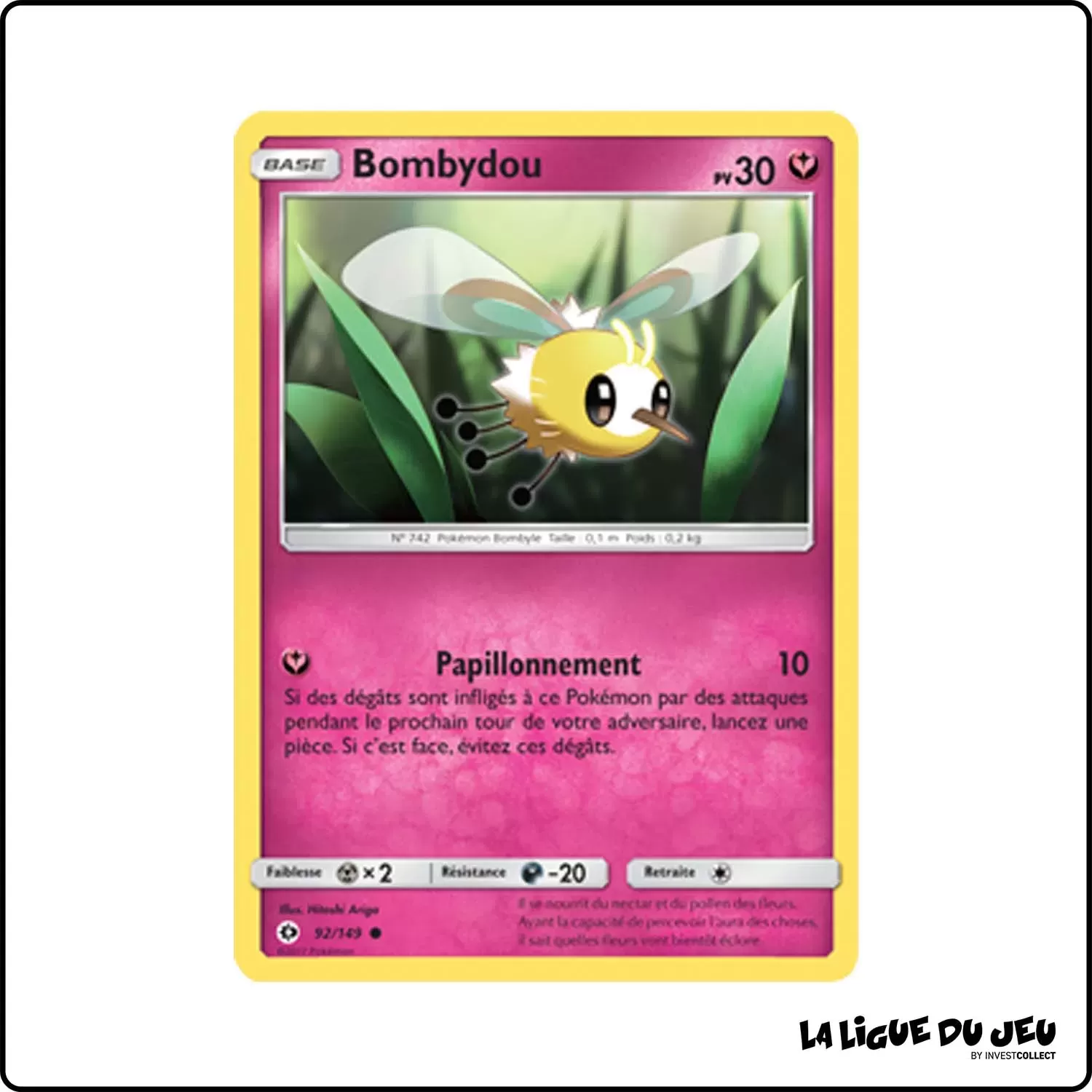 Commune - Pokemon - Soleil et Lune de Base - Bombydou 92/149