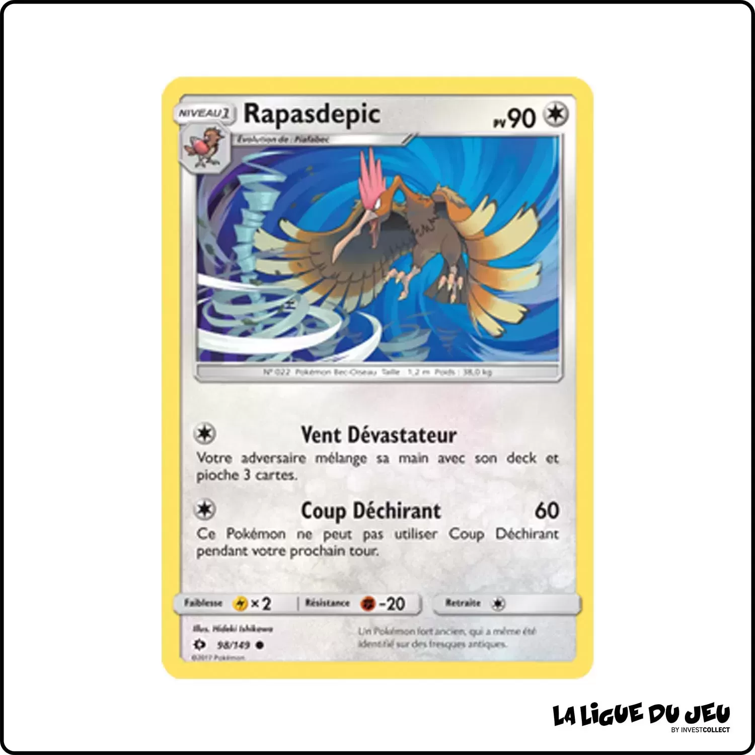 Commune - Pokemon - Soleil et Lune de Base - Rapasdepic 98/149