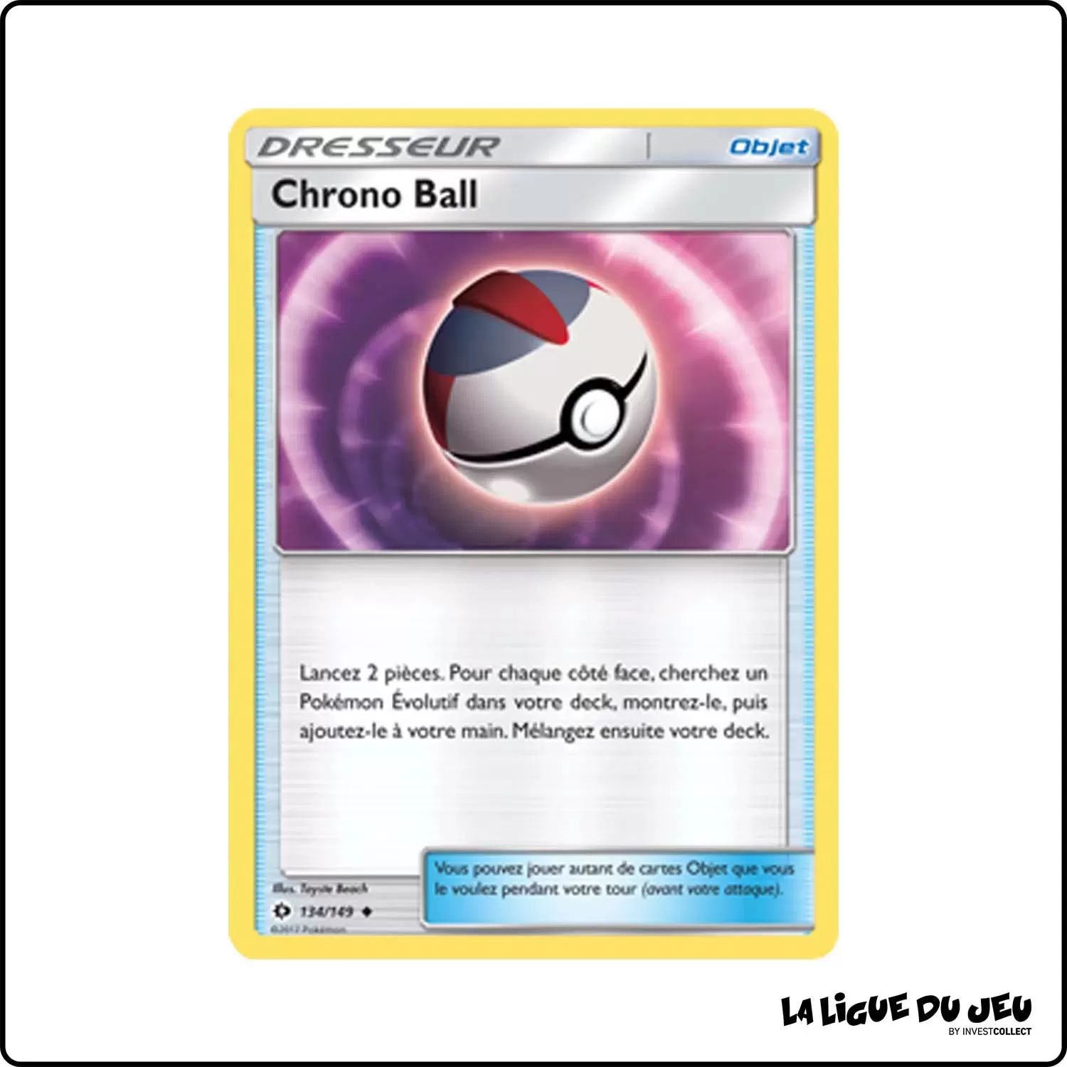 Peu commune - Pokemon - Soleil et Lune de Base - Chrono Ball 134/149