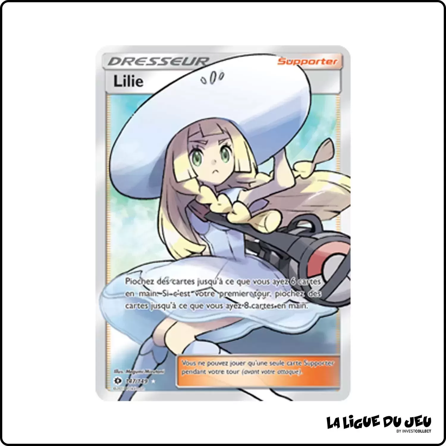 Ultra - Pokemon - Soleil et Lune de Base - Lilie 147/149