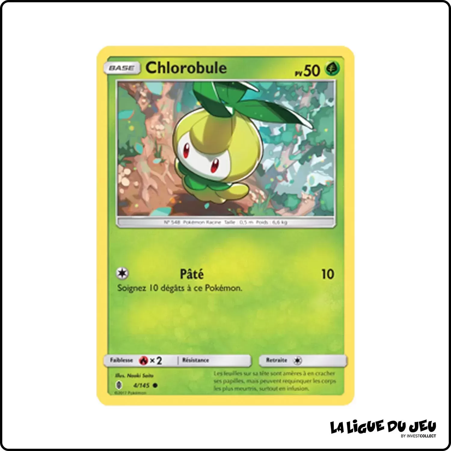 Commune - Pokemon - Gardiens Ascendants - Chlorobule 4/145