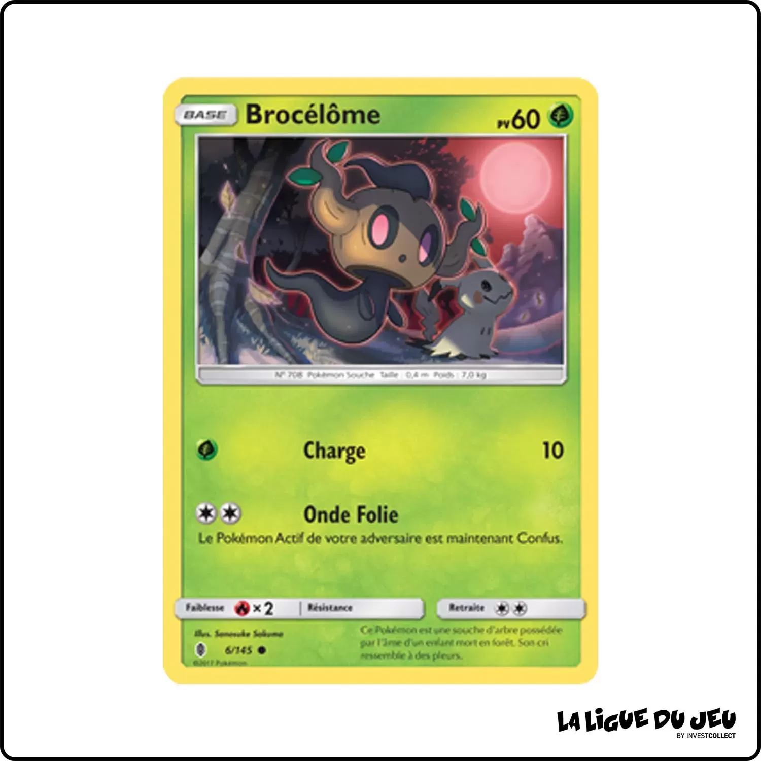 Commune - Pokemon - Gardiens Ascendants - Brocélôme 6/145