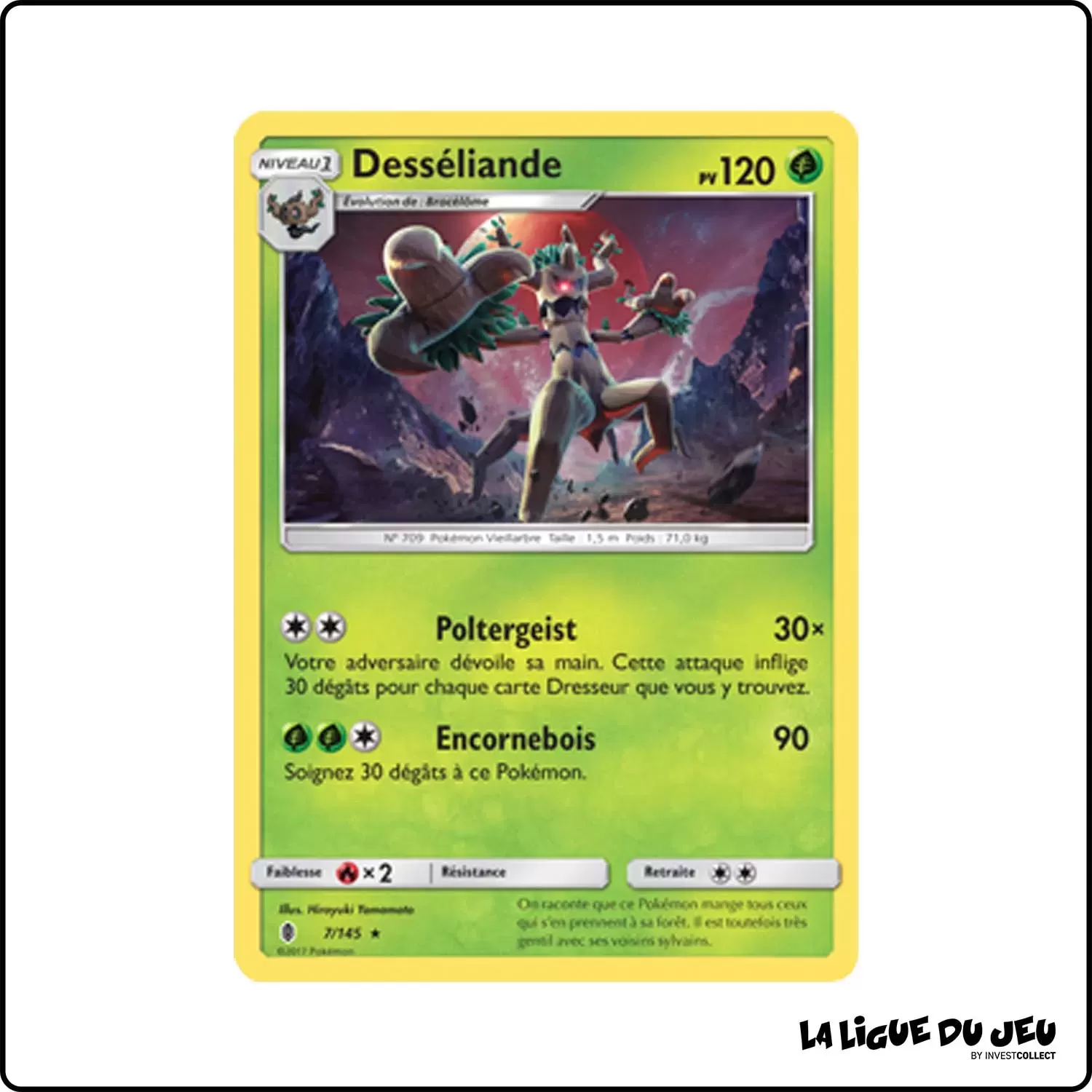 Rare - Pokemon - Gardiens Ascendants - Desséliande 7/145