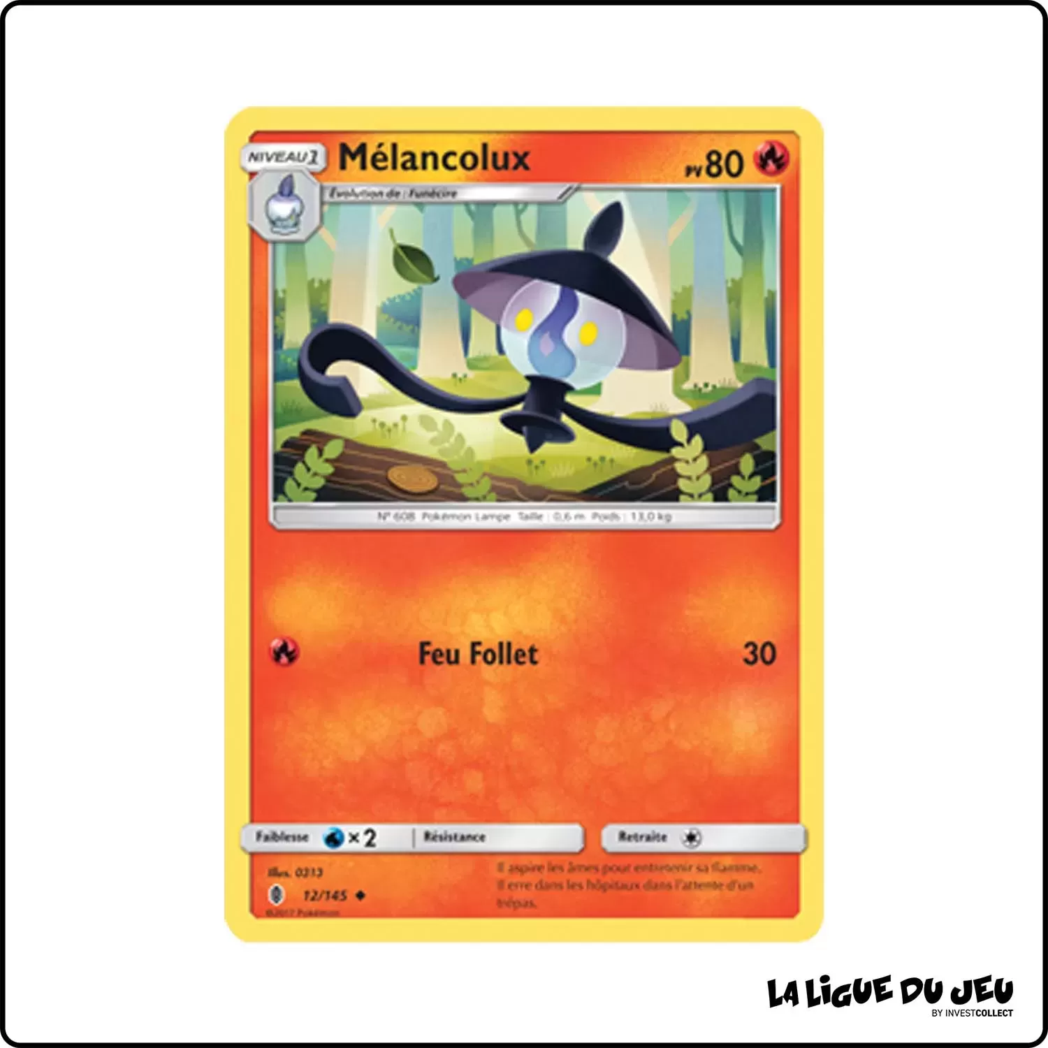 Peu commune - Pokemon - Gardiens Ascendants - Mélancolux 12/145