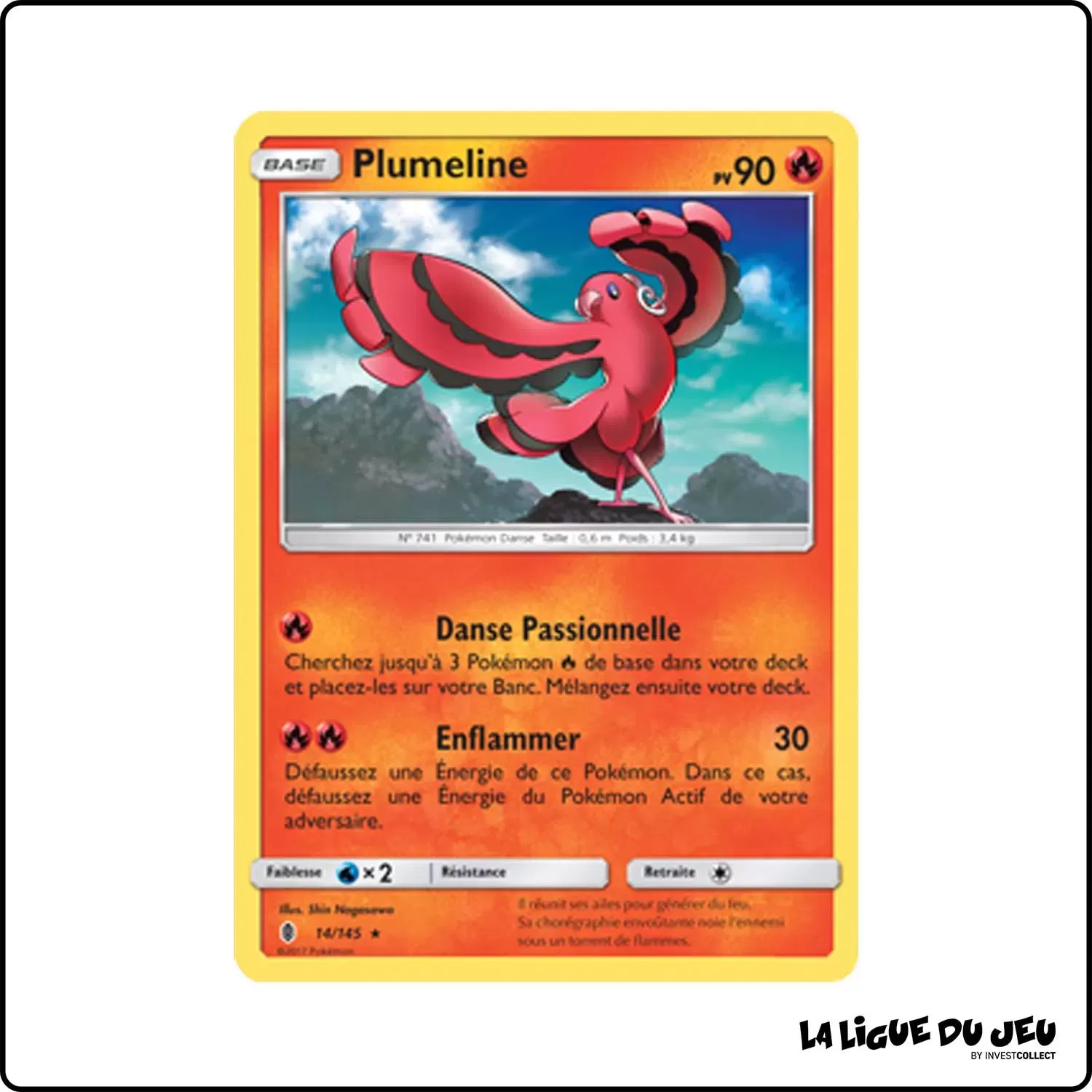 Rare - Pokemon - Gardiens Ascendants - Plumeline 14/145