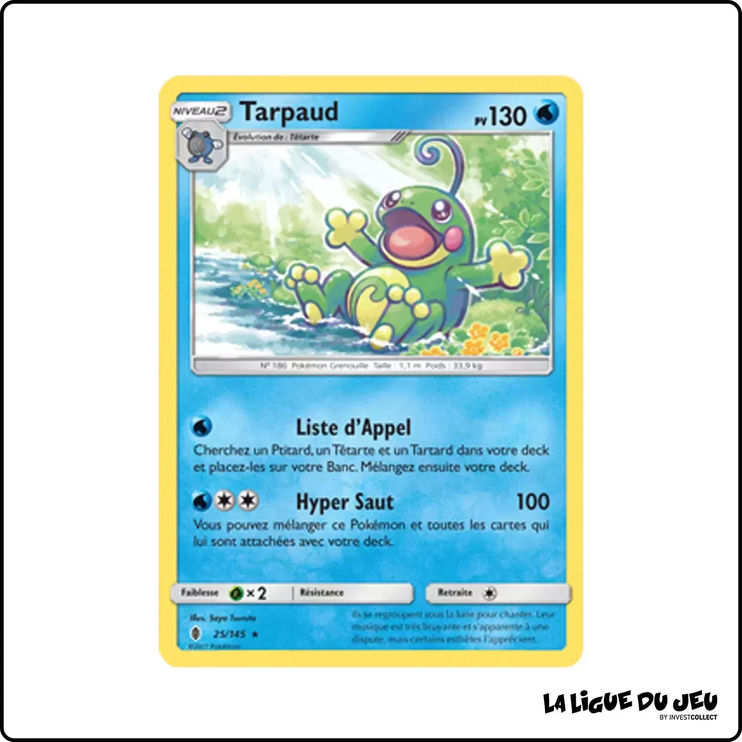 Holo - Pokemon - Gardiens Ascendants - Tarpaud 25/145