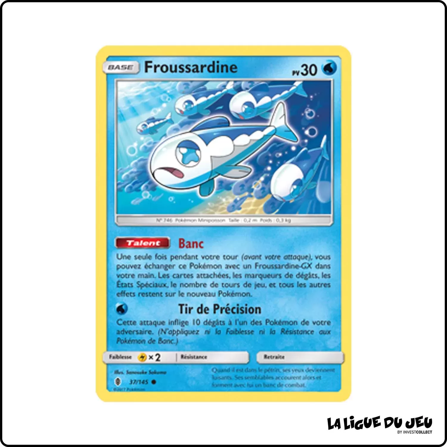 Commune - Pokemon - Gardiens Ascendants - Froussardine 37/145