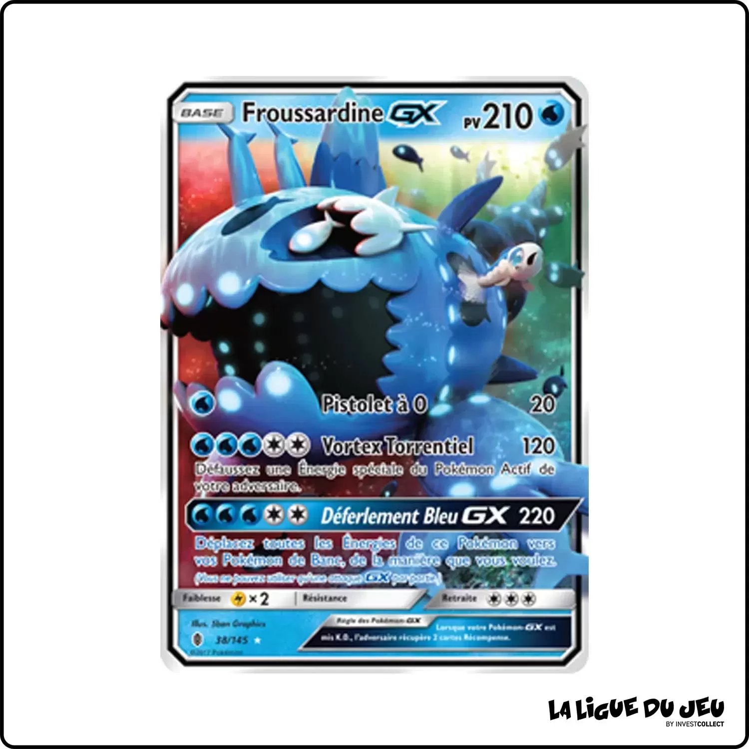 Ultra - Pokemon - Gardiens Ascendants - Froussardine-GX 38/145