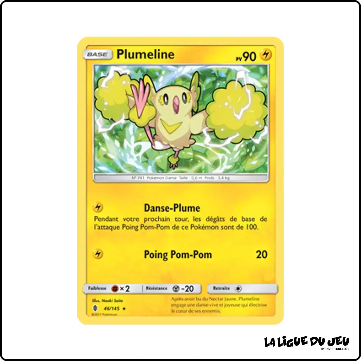 Rare - Pokemon - Gardiens Ascendants - Plumeline 46/145