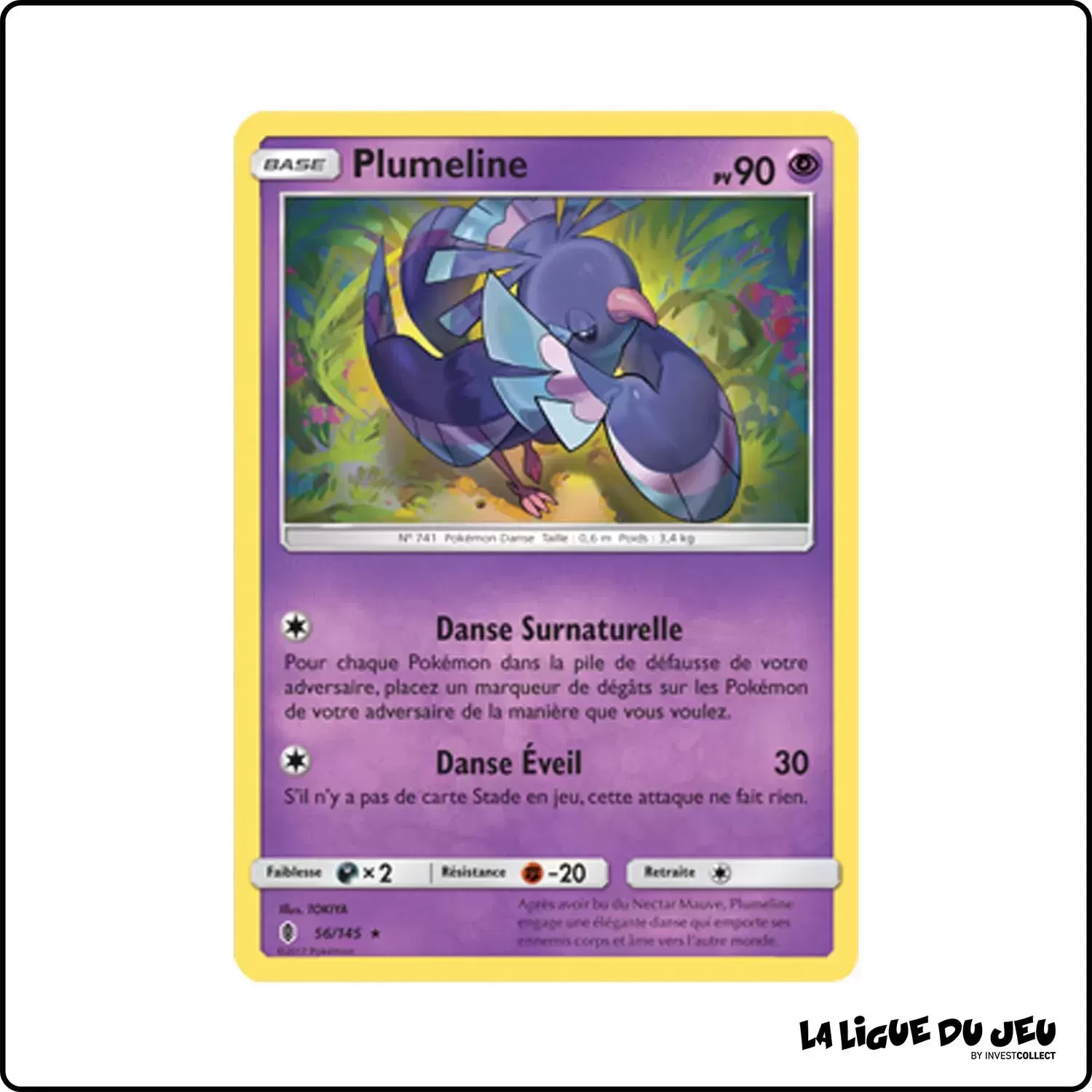 Rare - Pokemon - Gardiens Ascendants - Plumeline 56/145