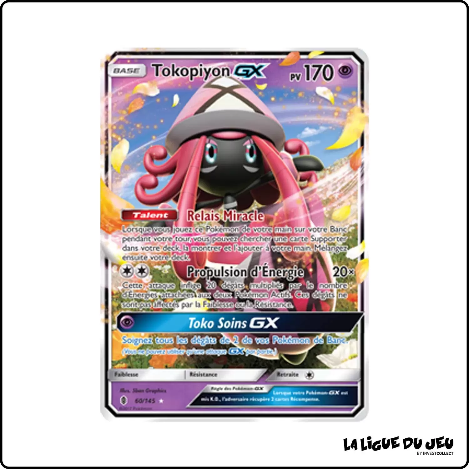 Ultra - Pokemon - Gardiens Ascendants - Tokopiyon-GX 60/145