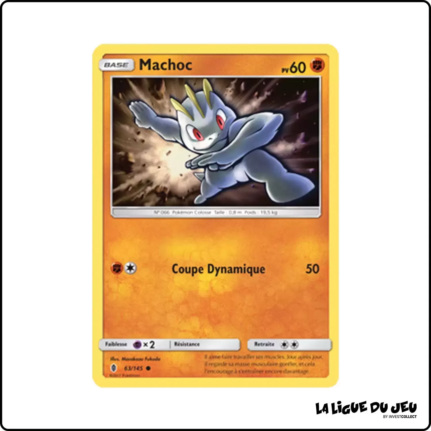 Commune - Pokemon - Gardiens Ascendants - Machoc 63/145