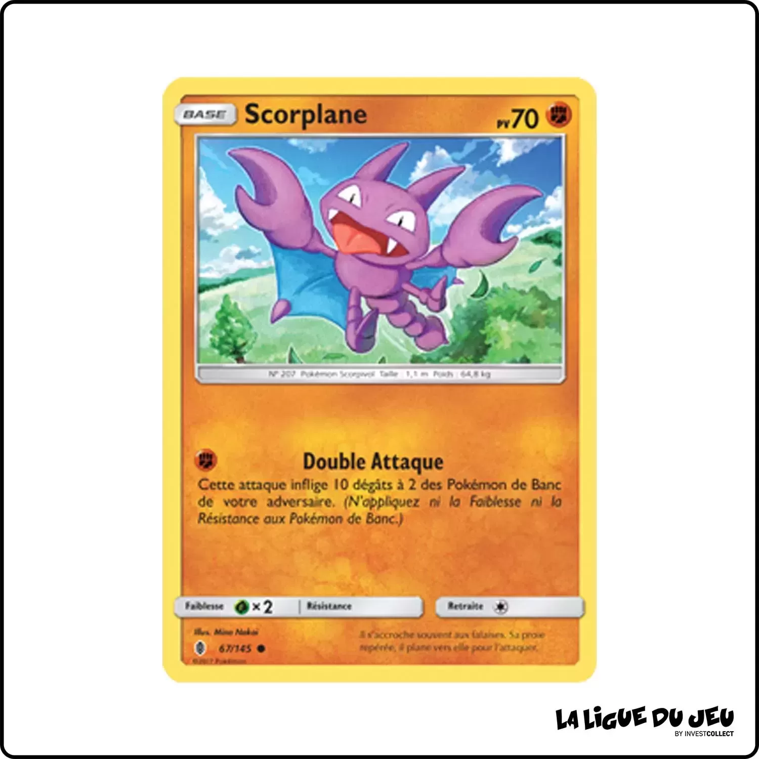 Commune - Pokemon - Gardiens Ascendants - Scorplane 67/145