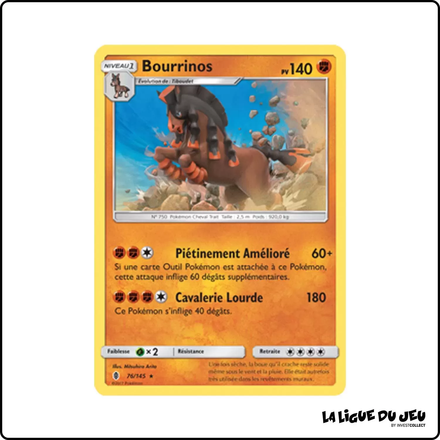 Holo - Pokemon - Gardiens Ascendants - Bourrinos 76/145