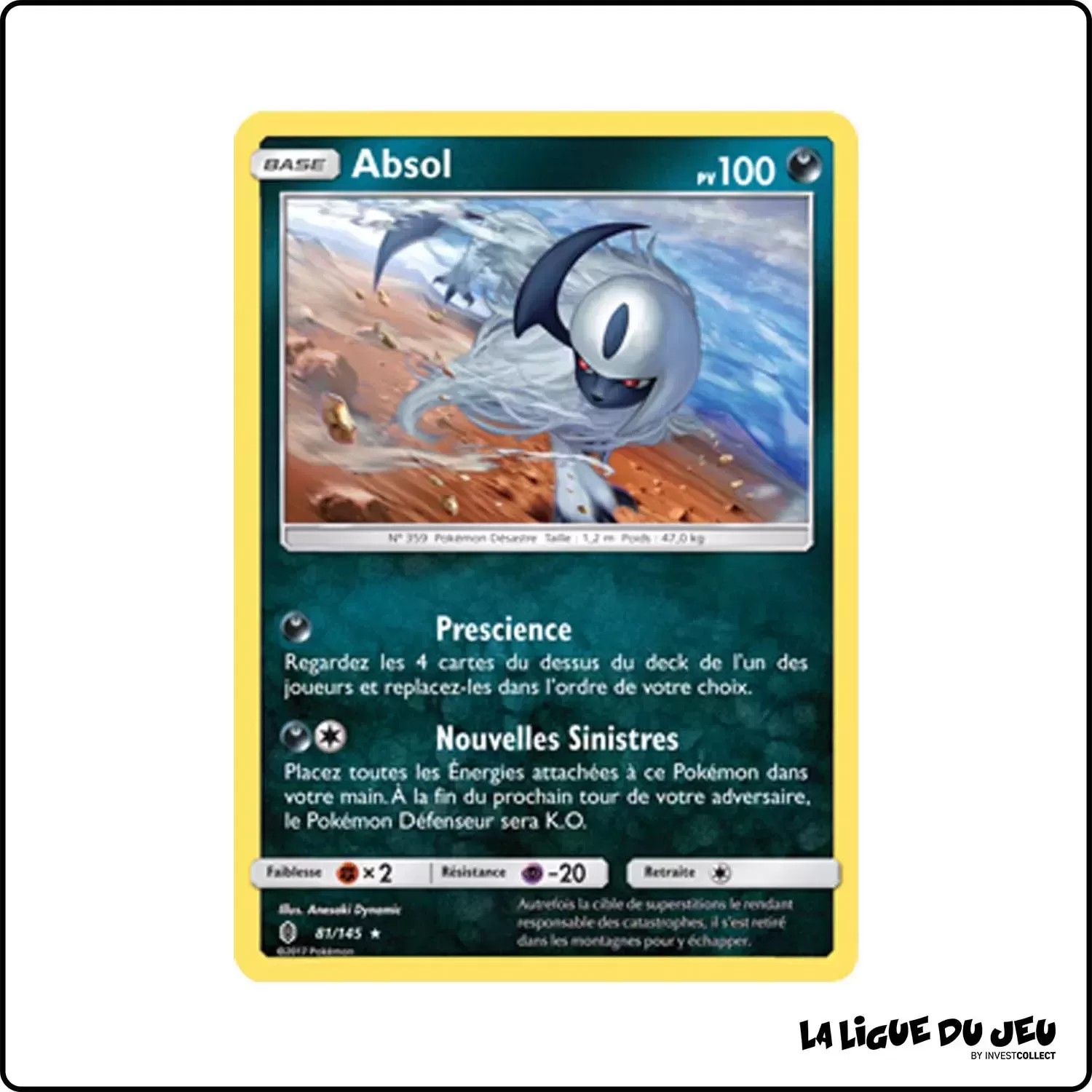 Holo - Pokemon - Gardiens Ascendants - Absol 81/145