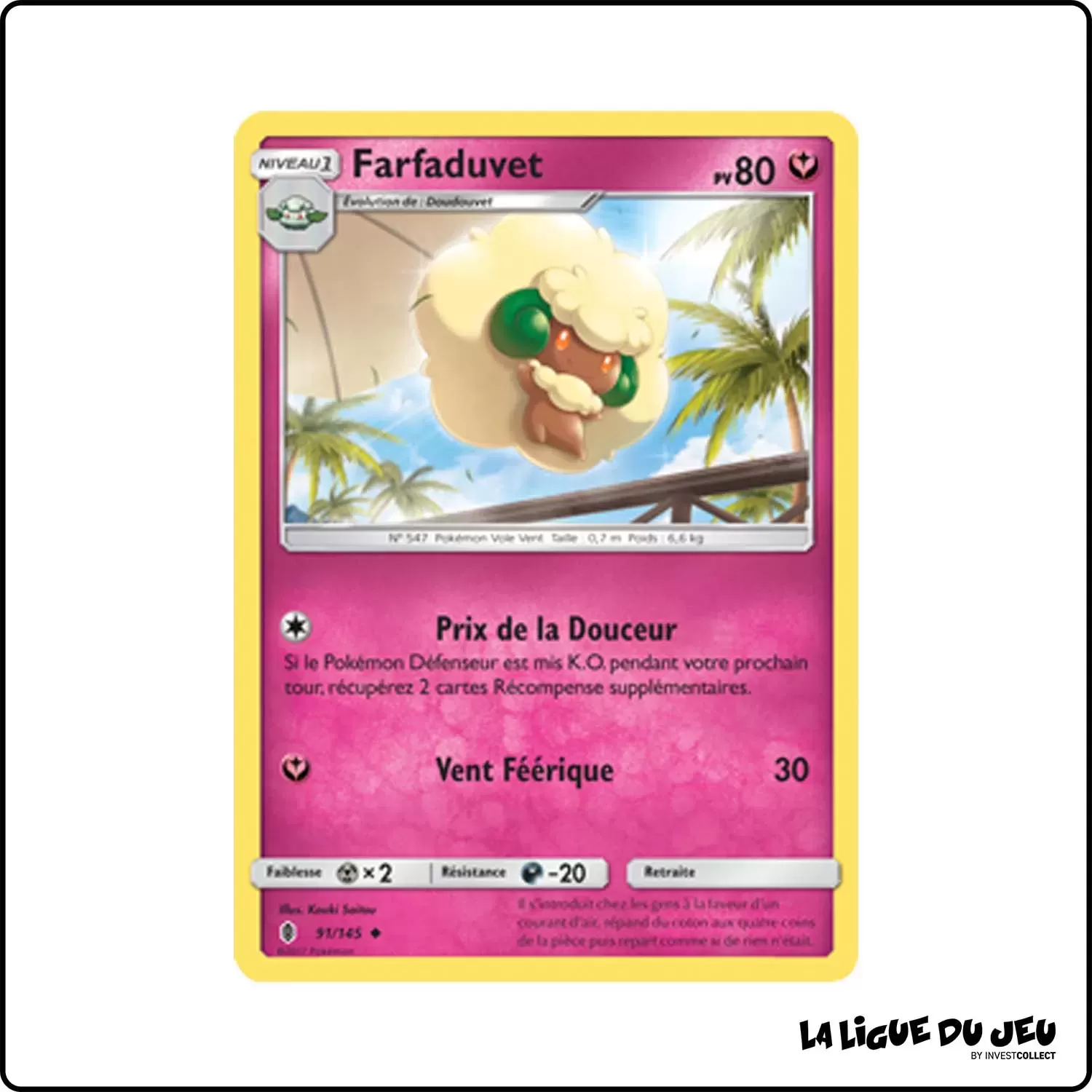 Peu commune - Pokemon - Gardiens Ascendants - Farfaduvet 91/145