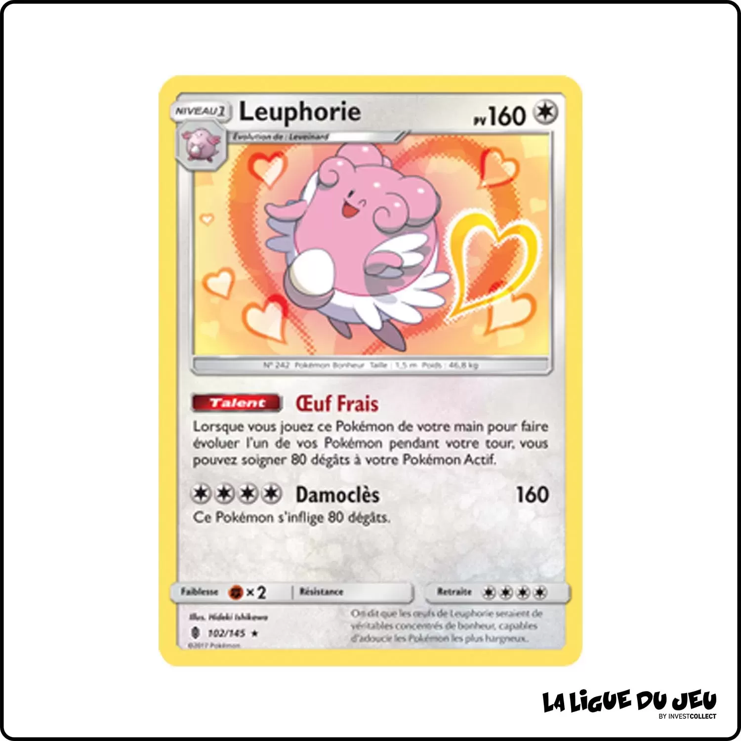 Holo - Pokemon - Gardiens Ascendants - Leuphorie 102/145