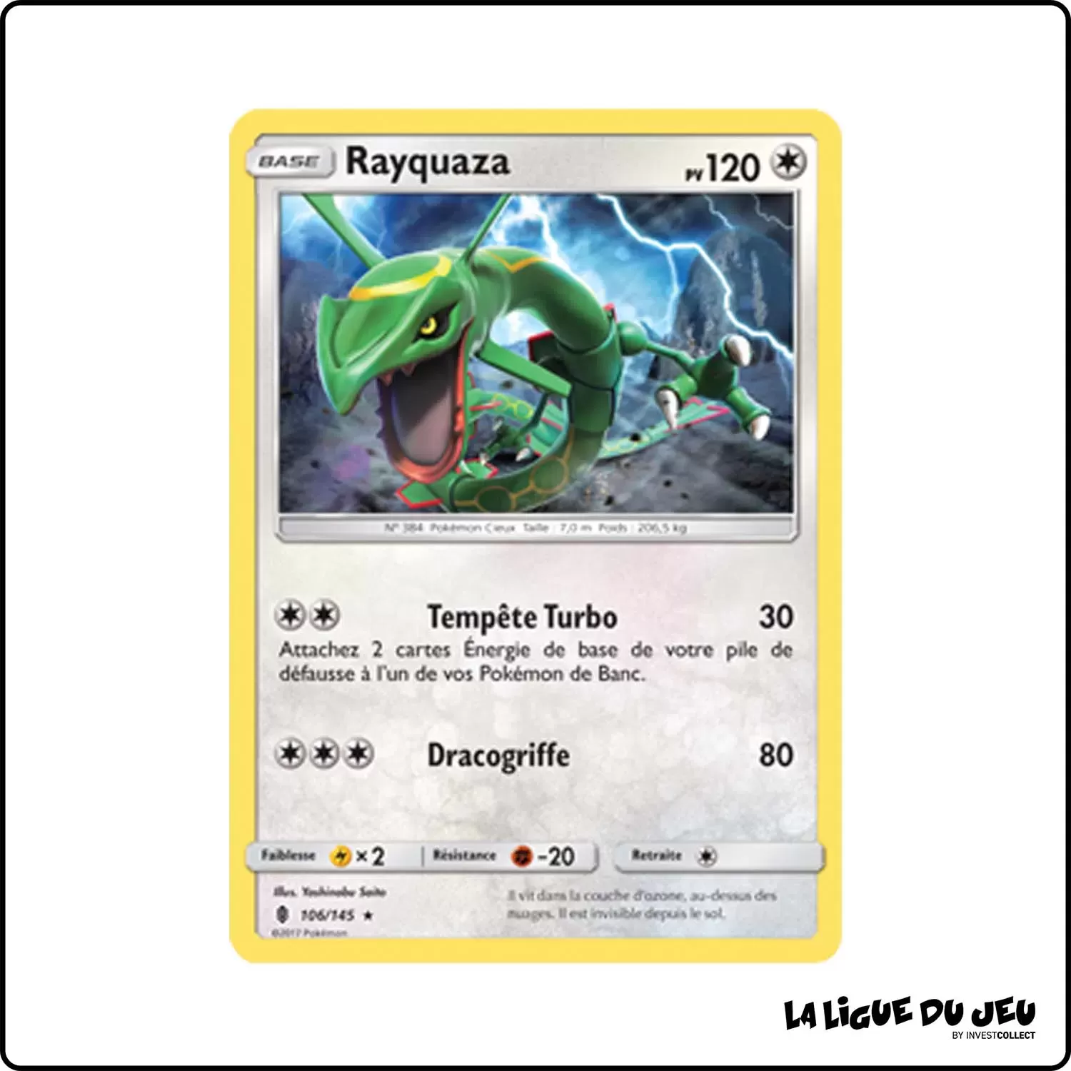 Rare - Pokemon - Gardiens Ascendants - Rayquaza 106/145