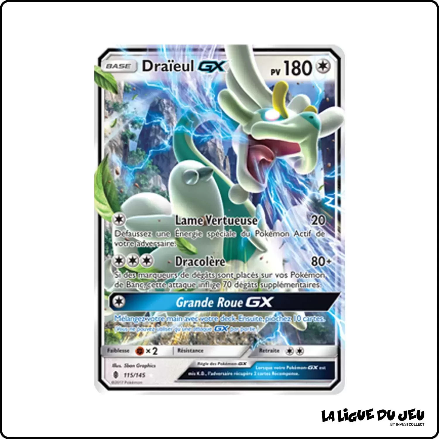 Ultra - Pokemon - Gardiens Ascendants - Draïeul-GX 115/145