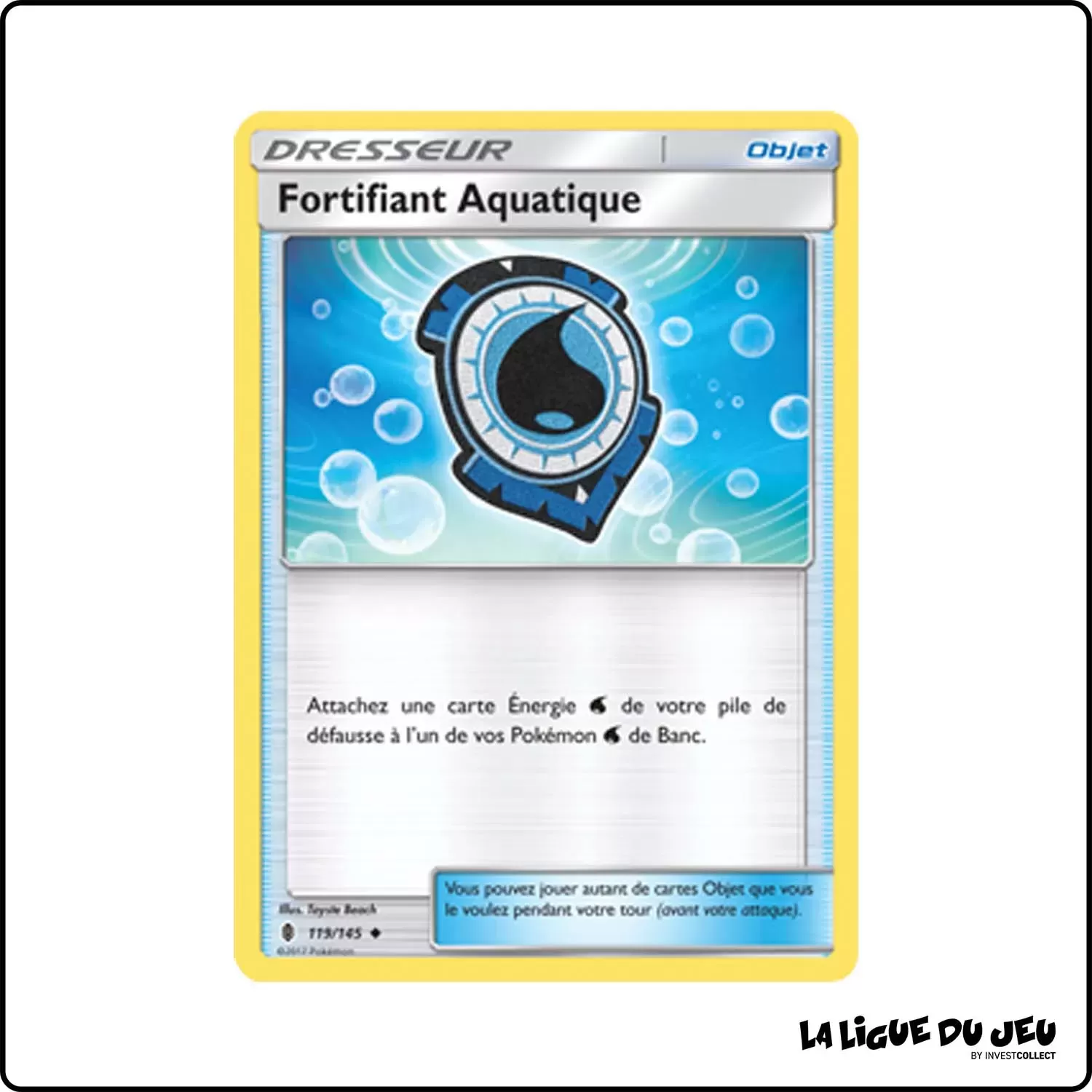 Peu commune - Pokemon - Gardiens Ascendants - Fortifiant Aquatique 119/145