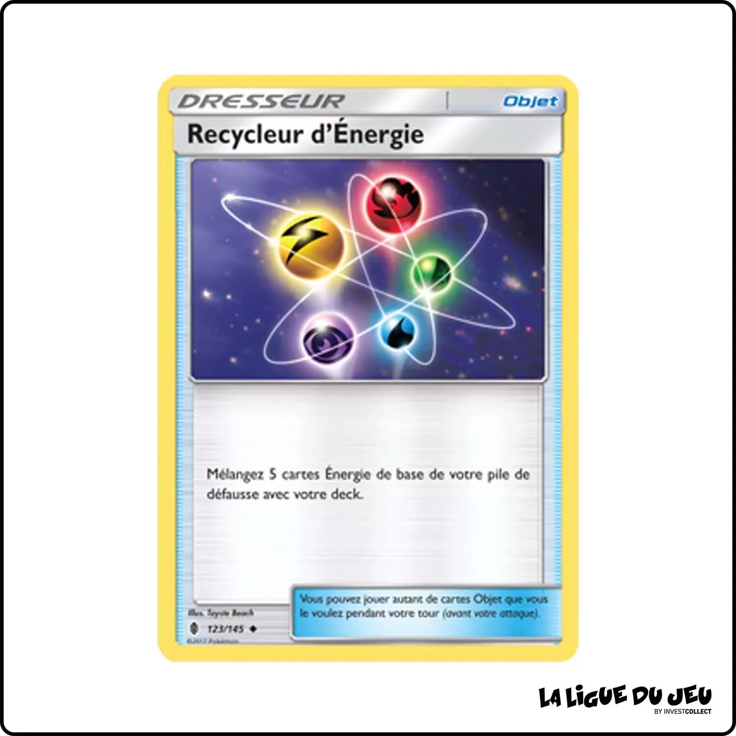 Peu commune - Pokemon - Gardiens Ascendants - Recycleur d'Énergie 123/145